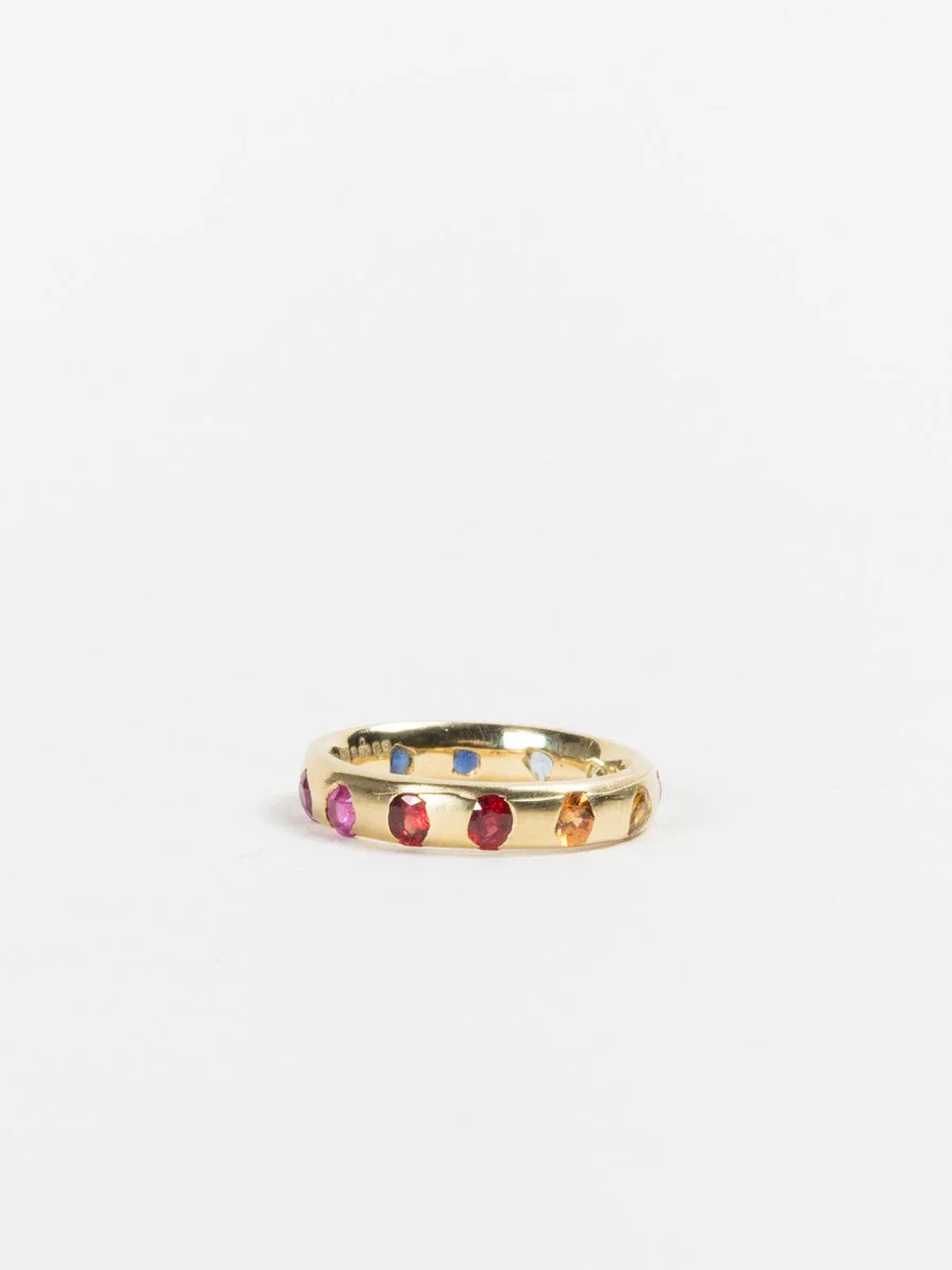 rainbow sapphire ring - Image 2