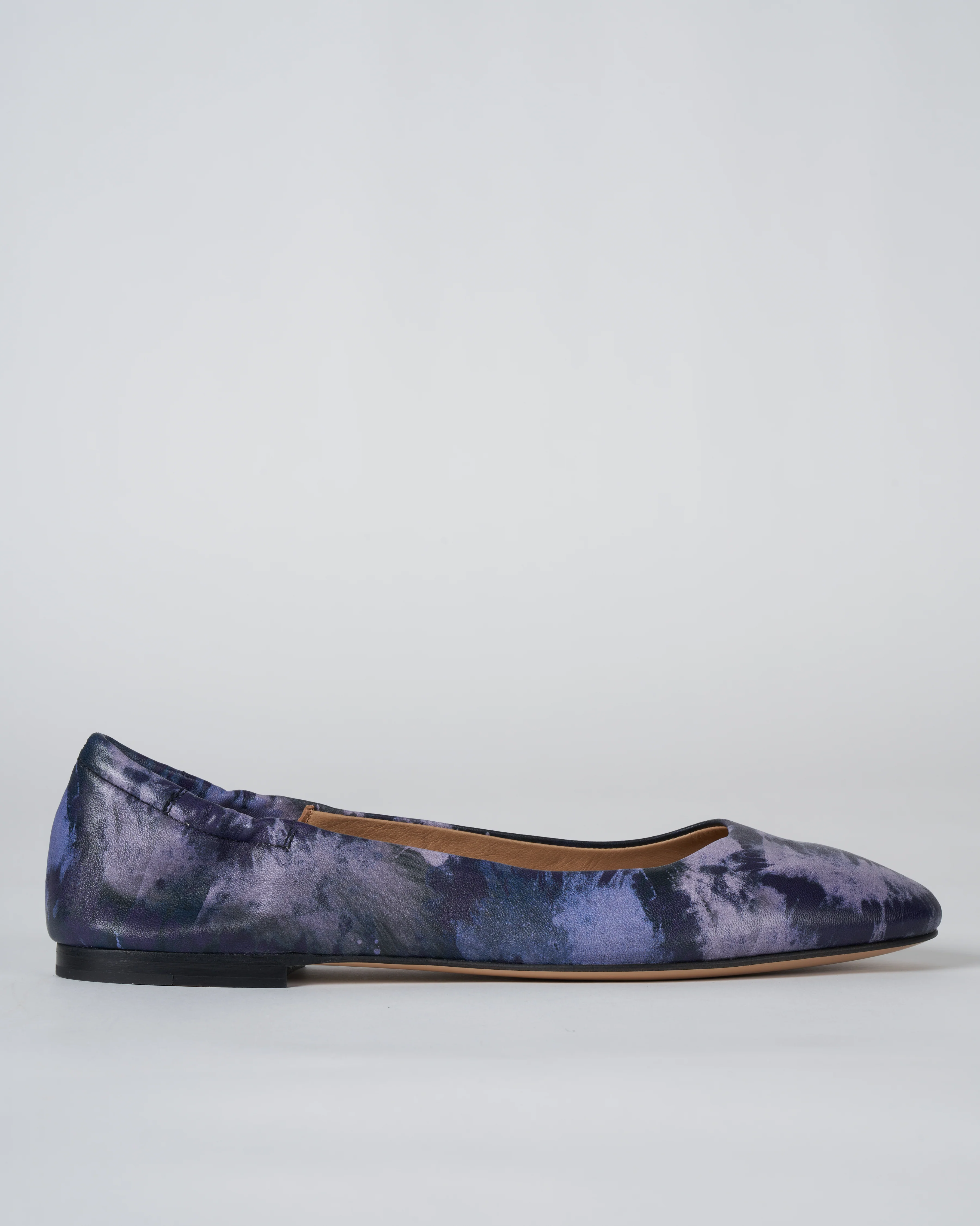 ballet flat - navy tie dye - Image 2