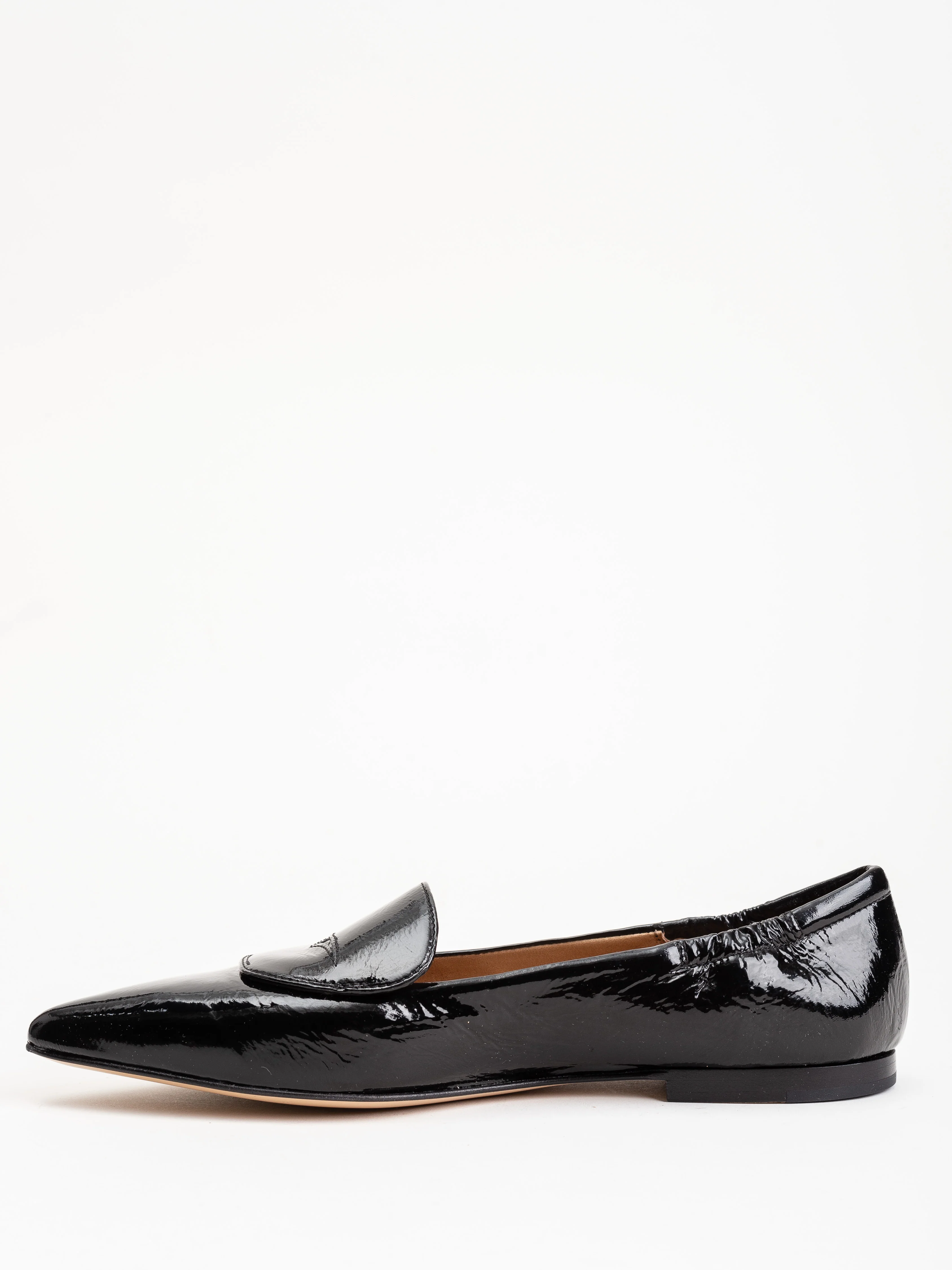 flat loafer - black patent - Image 2
