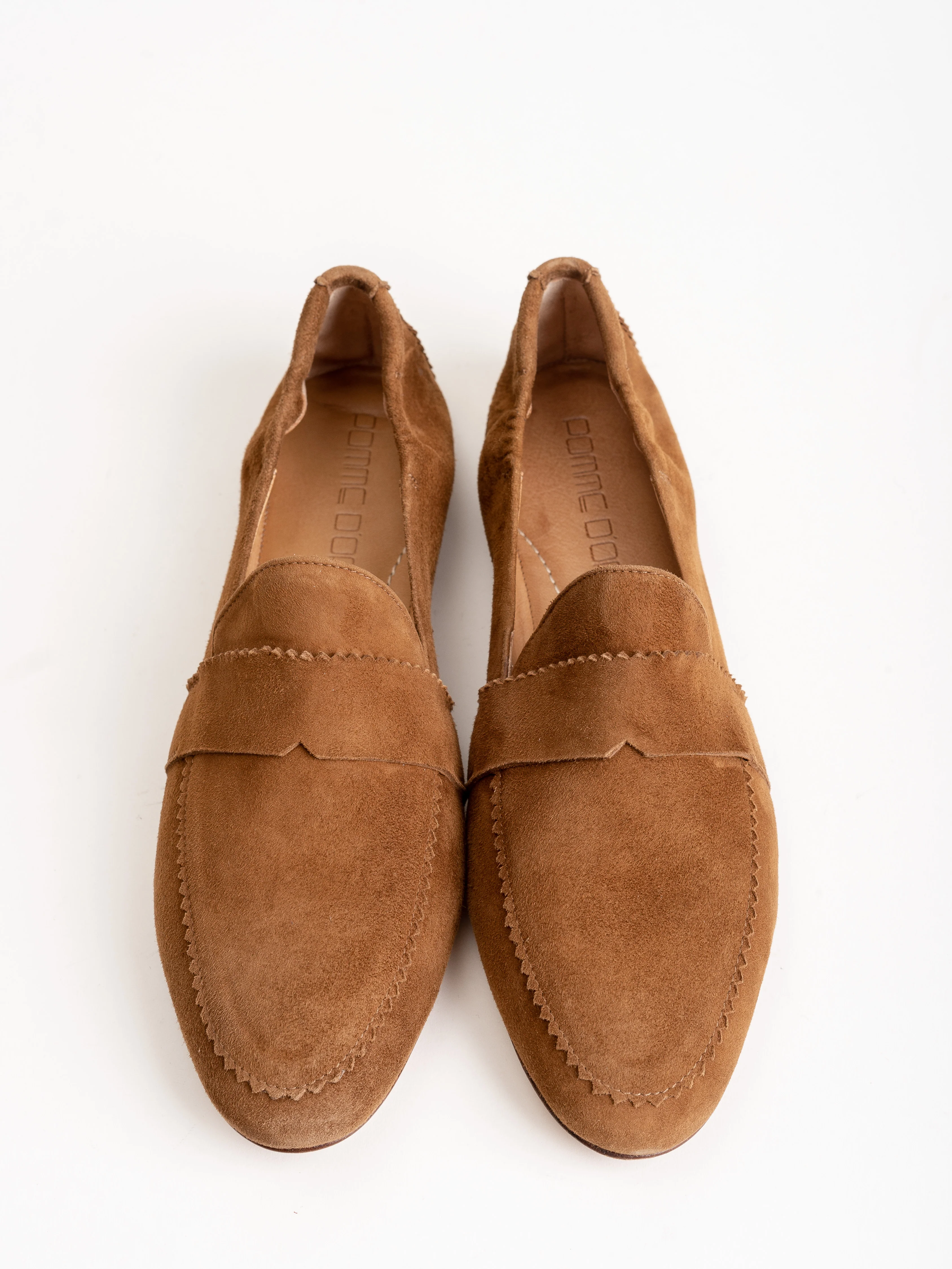 flat loafer - caramel suede - Image 3