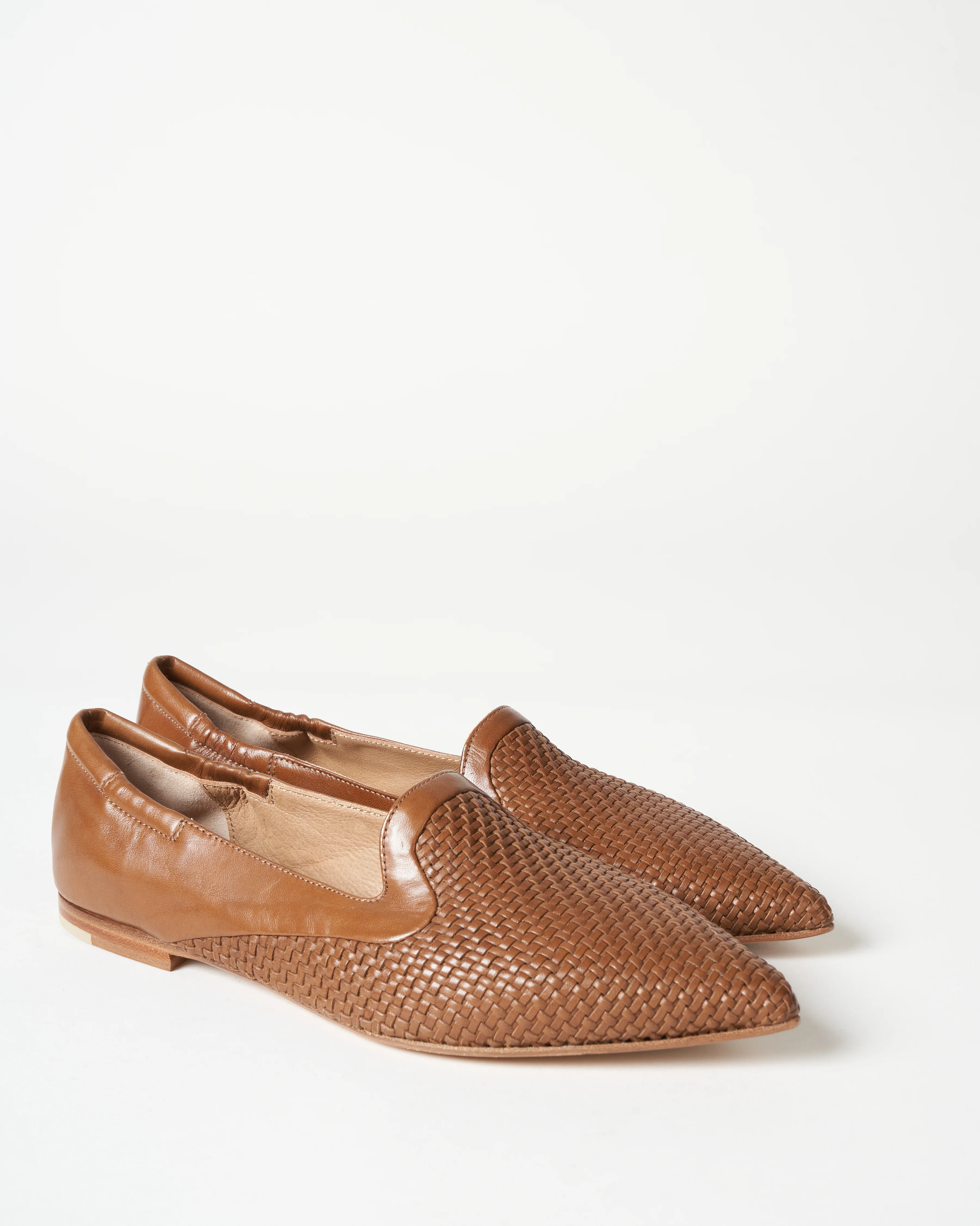 pointed toe flat - caramel glove - Image 2