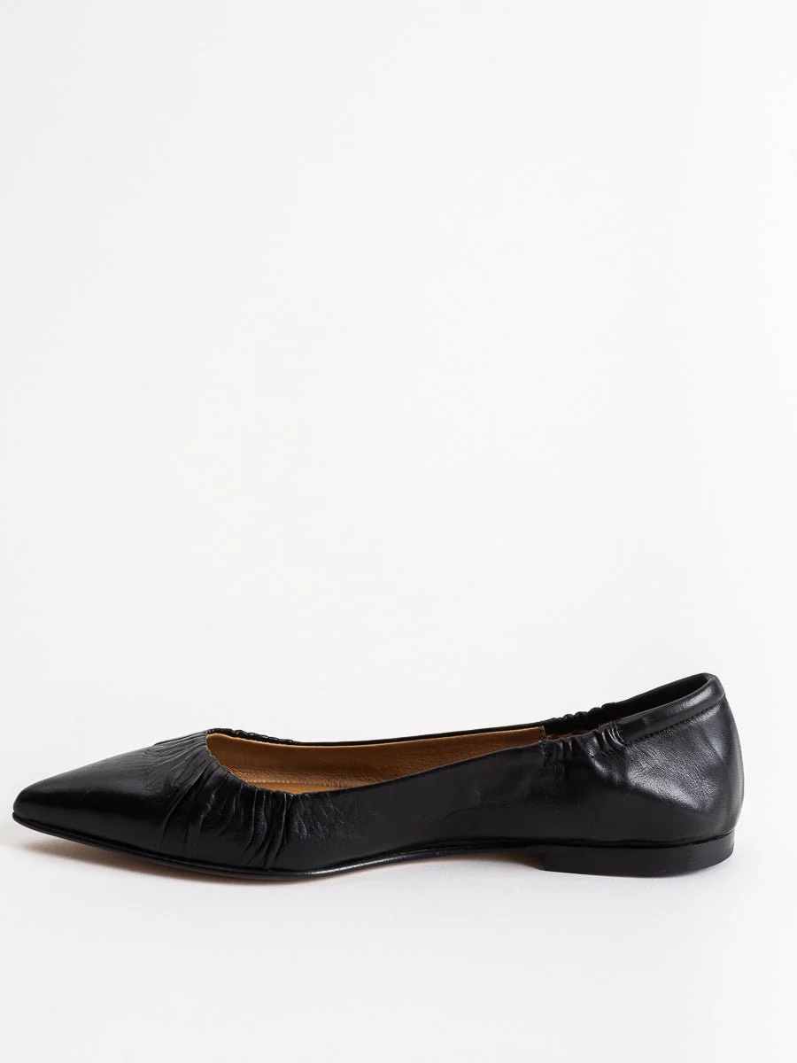 ruched flat - nero - Image 2