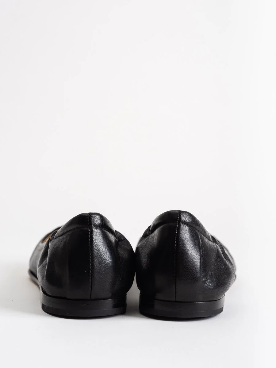 ruched flat - nero - Image 4