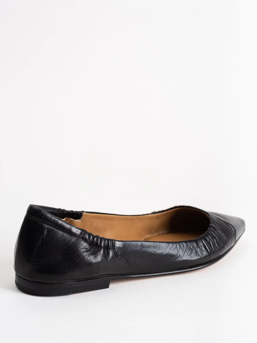ruched flat - nero - Image 5