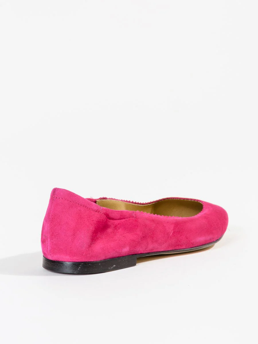 suede flat - pink - Image 6