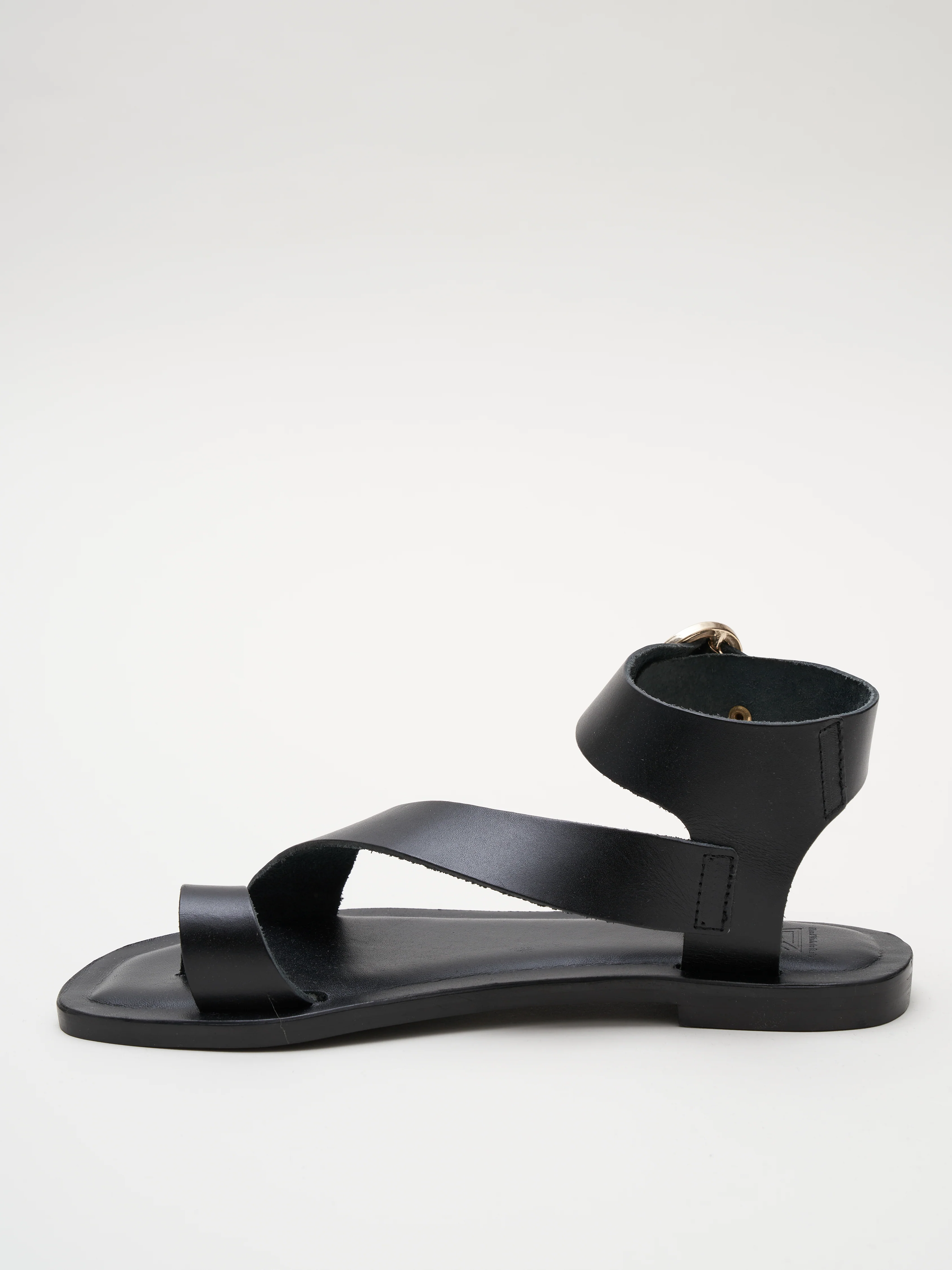 toe ring sandal - black - Image 2