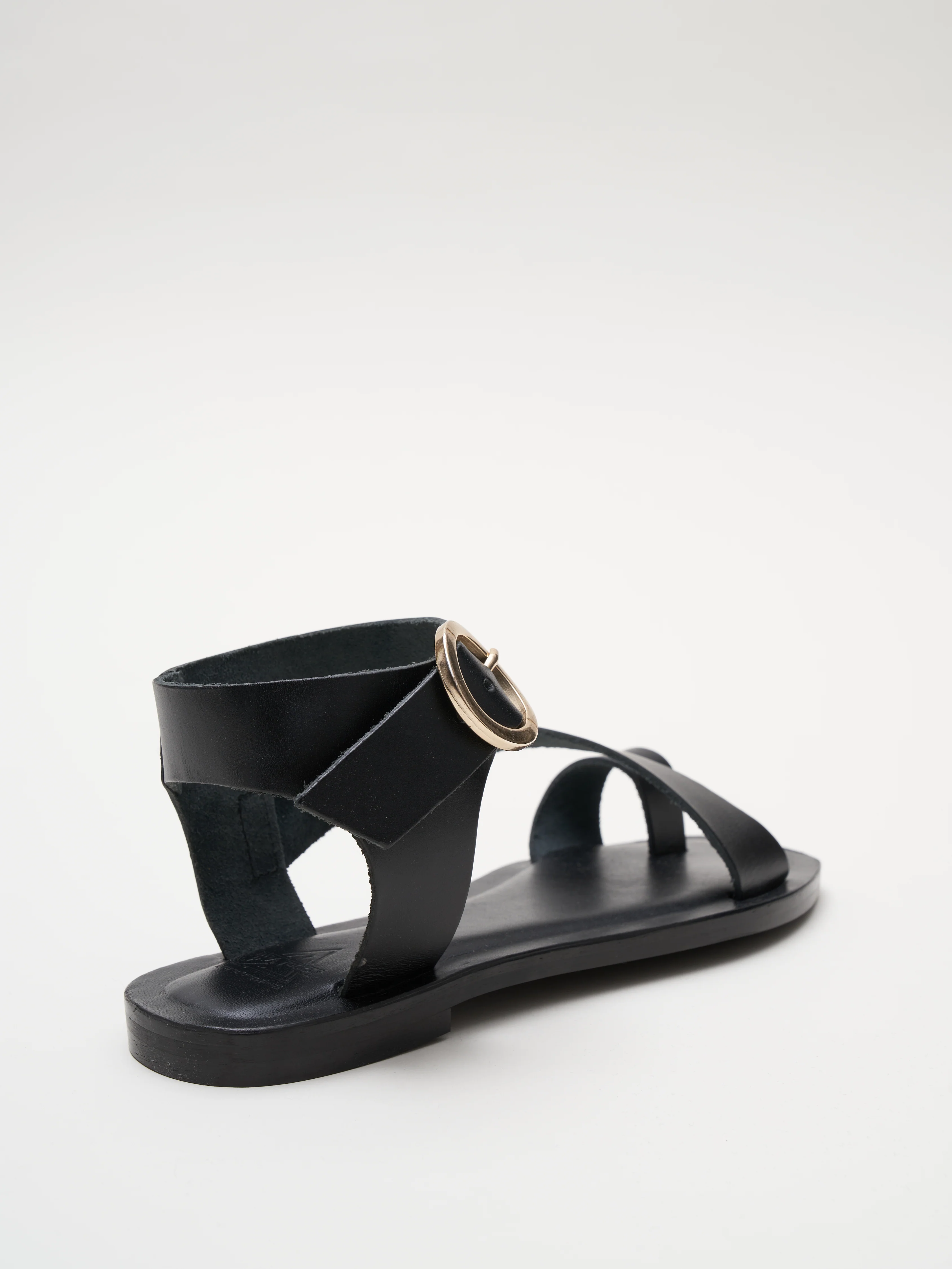 toe ring sandal - black - Image 3