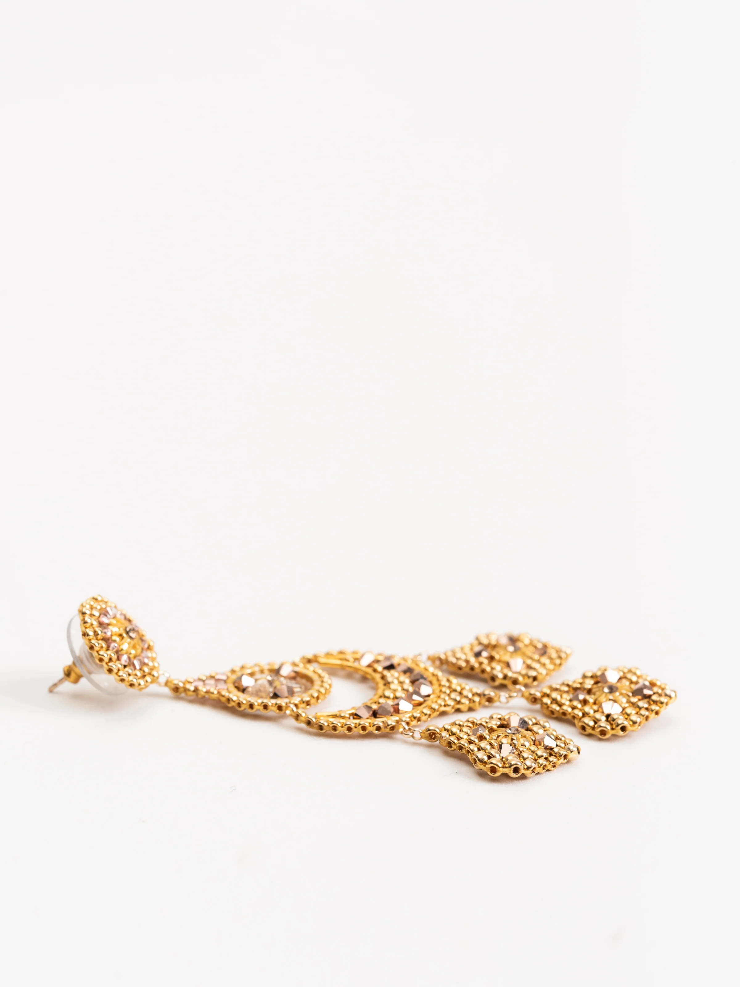 three drop chandelier earrings - Image 3