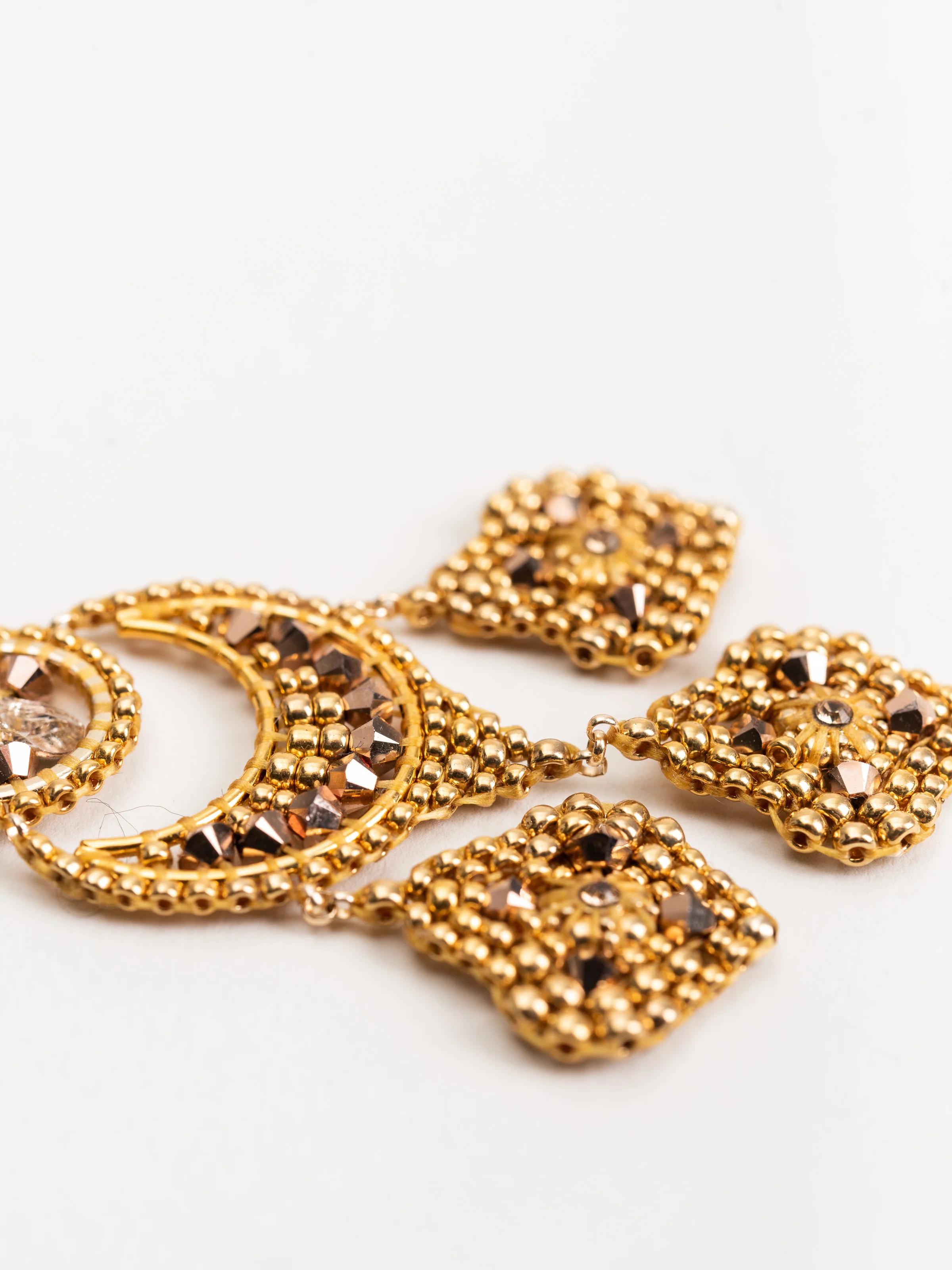 three drop chandelier earrings - Image 4