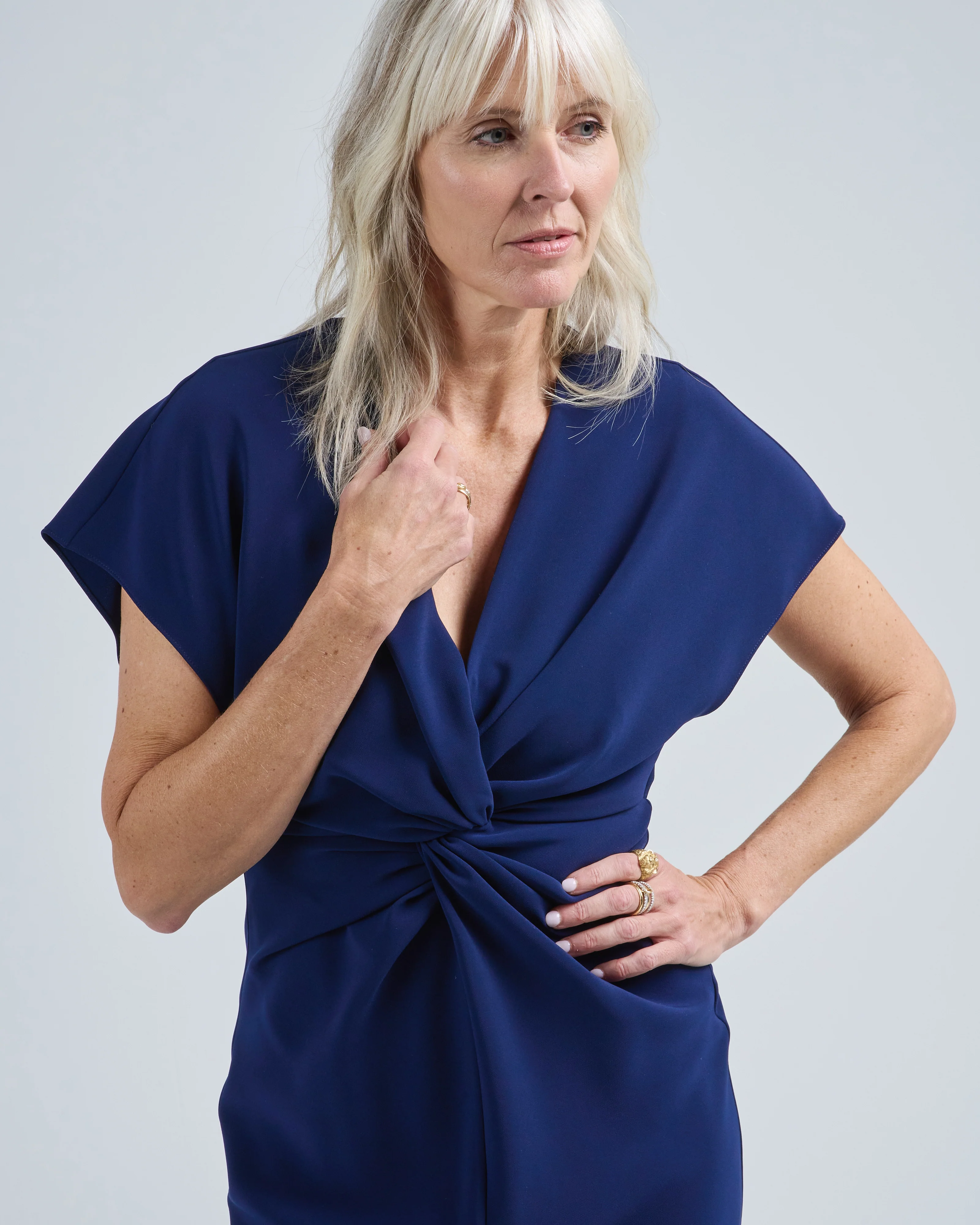 jackie twist front dress - Image 2
