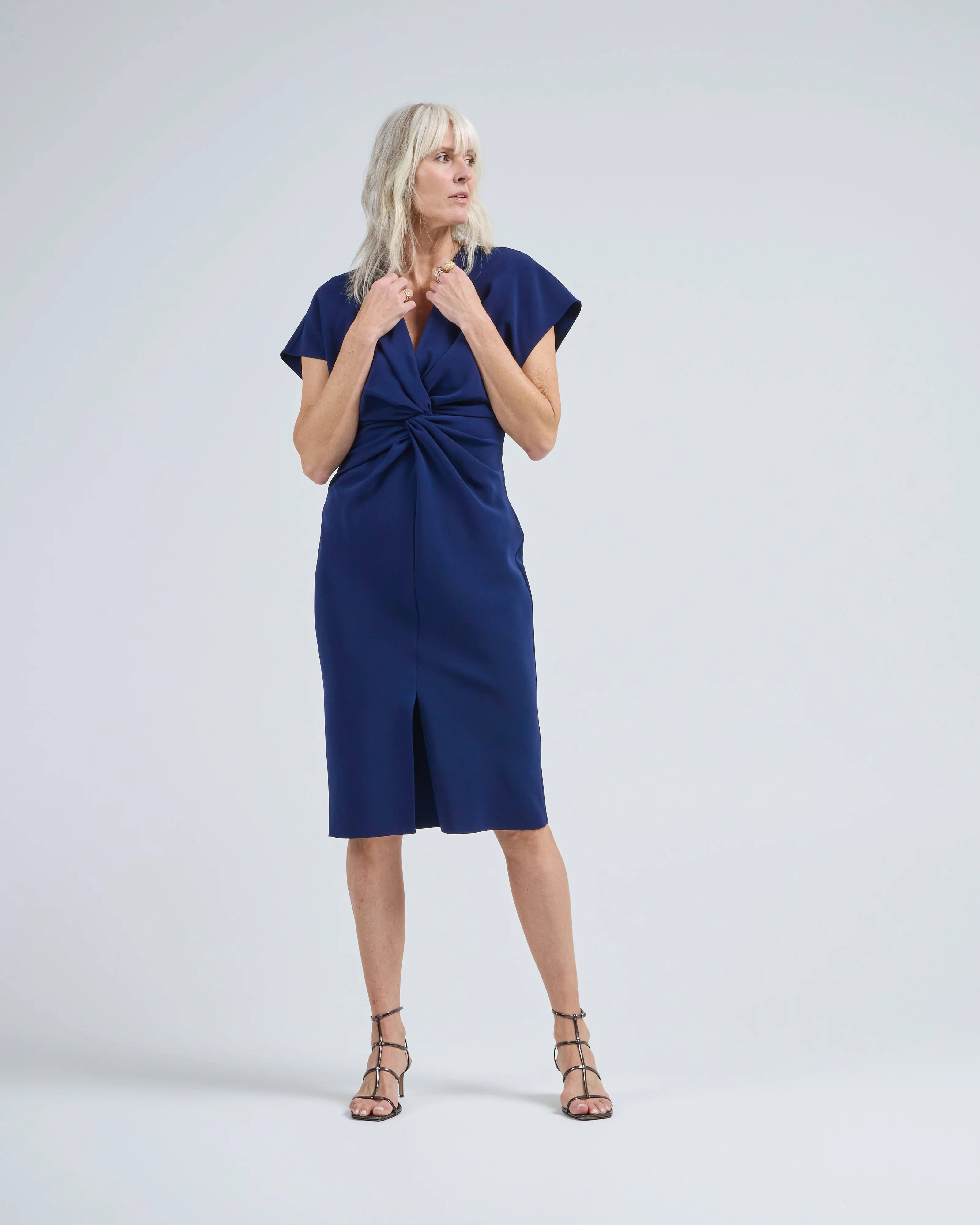 jackie twist front dress - Image 3
