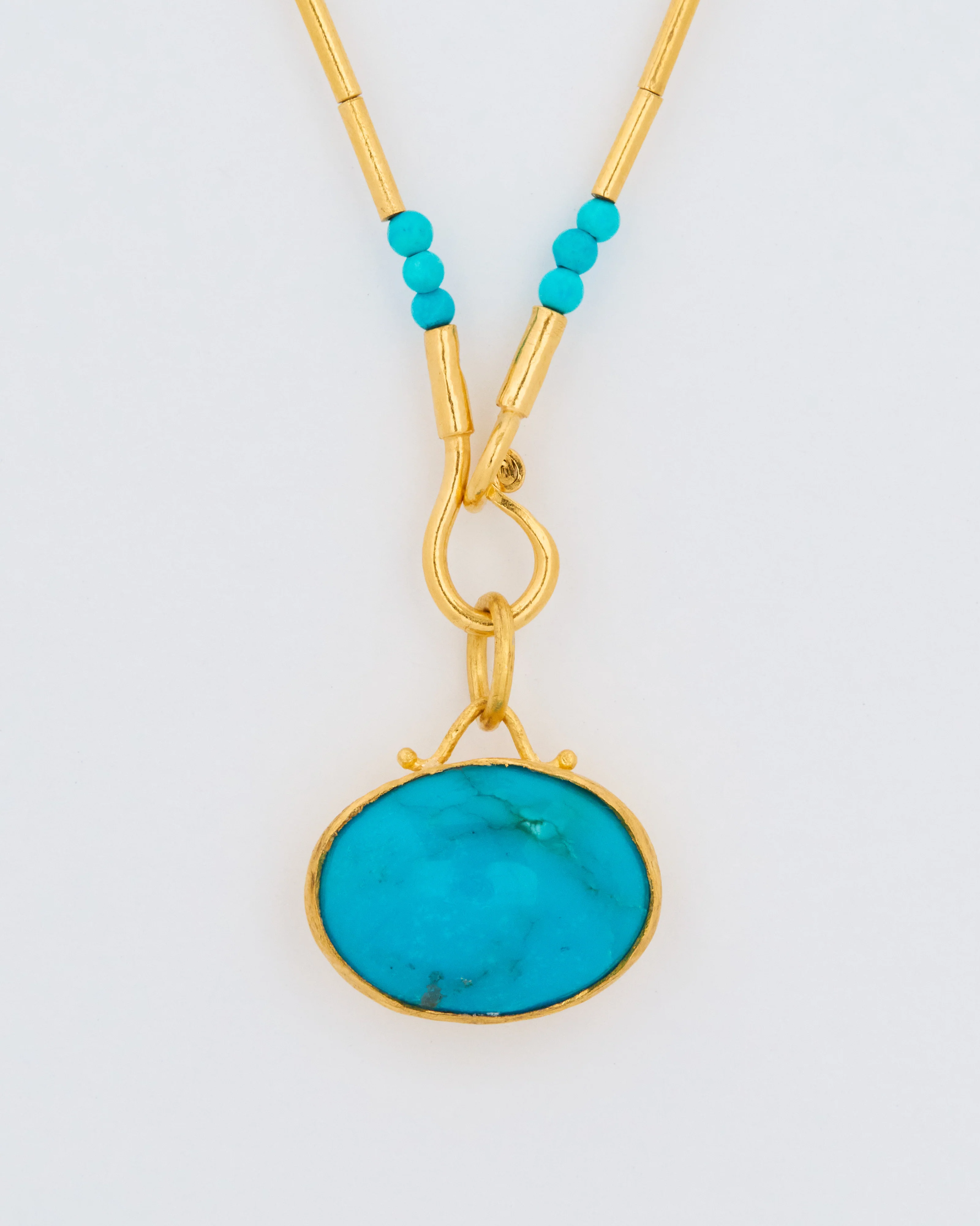 east/west turquoise pendant - Image 2