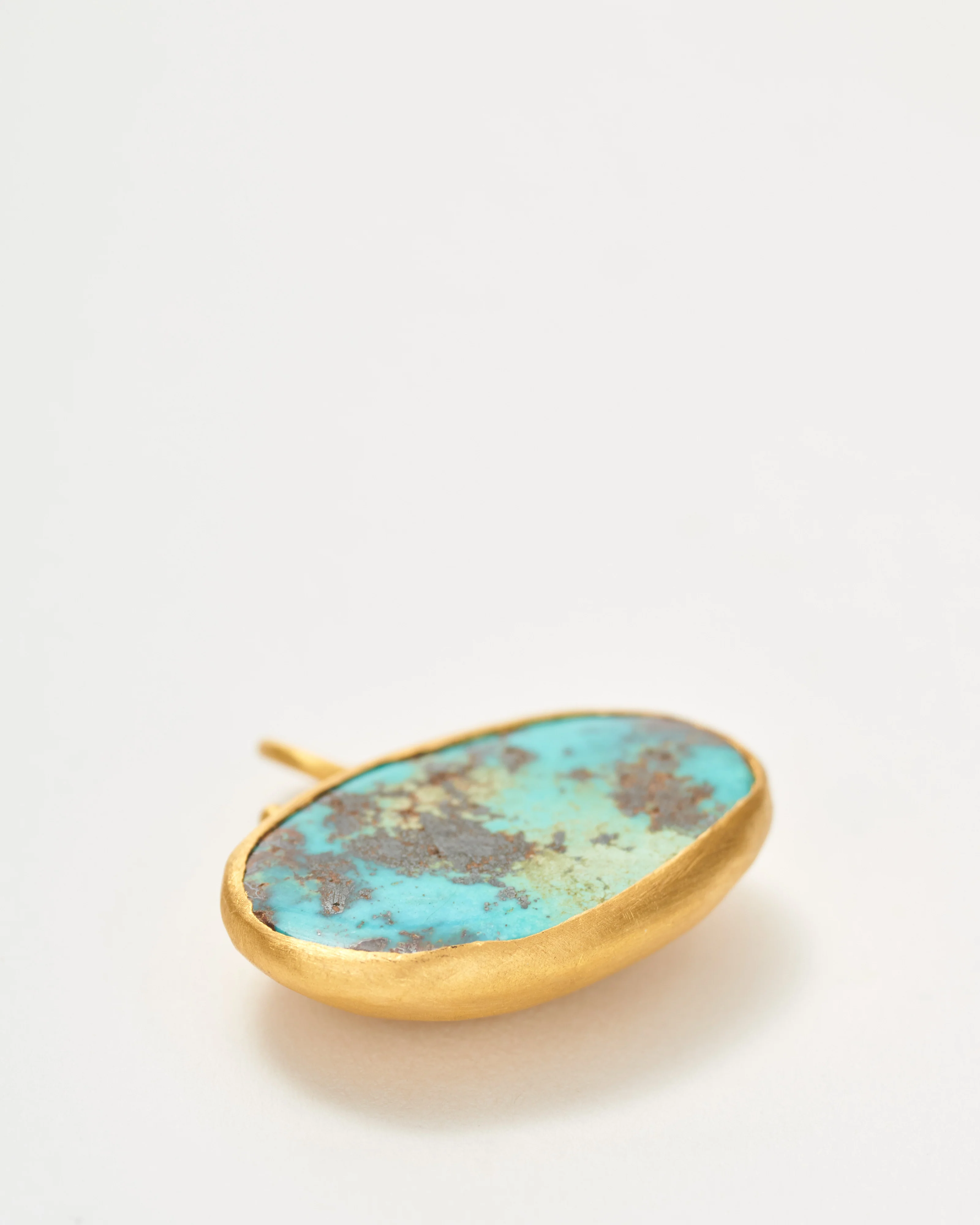 large east/west turquoise pendant - Image 3