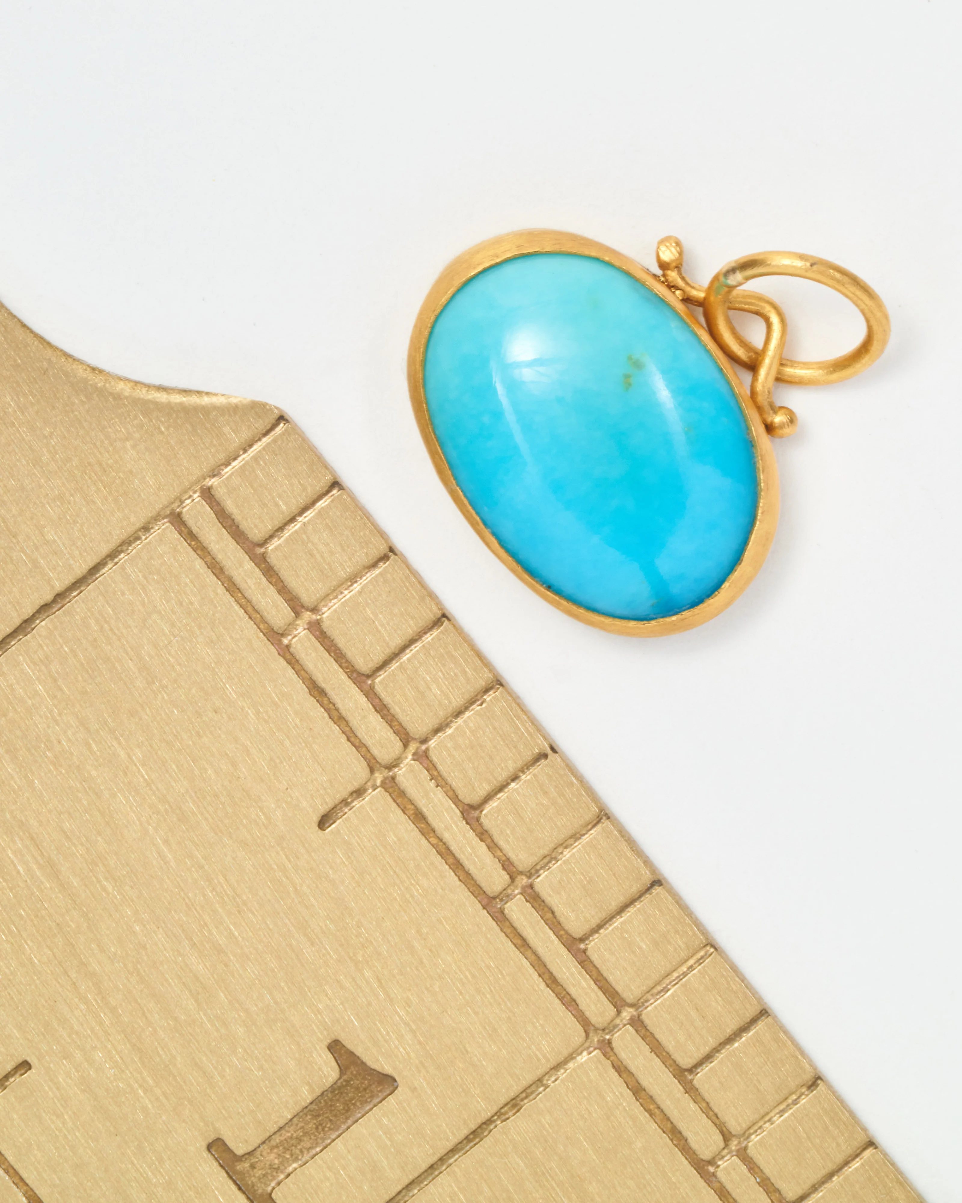 medium turquoise pendant - Image 6