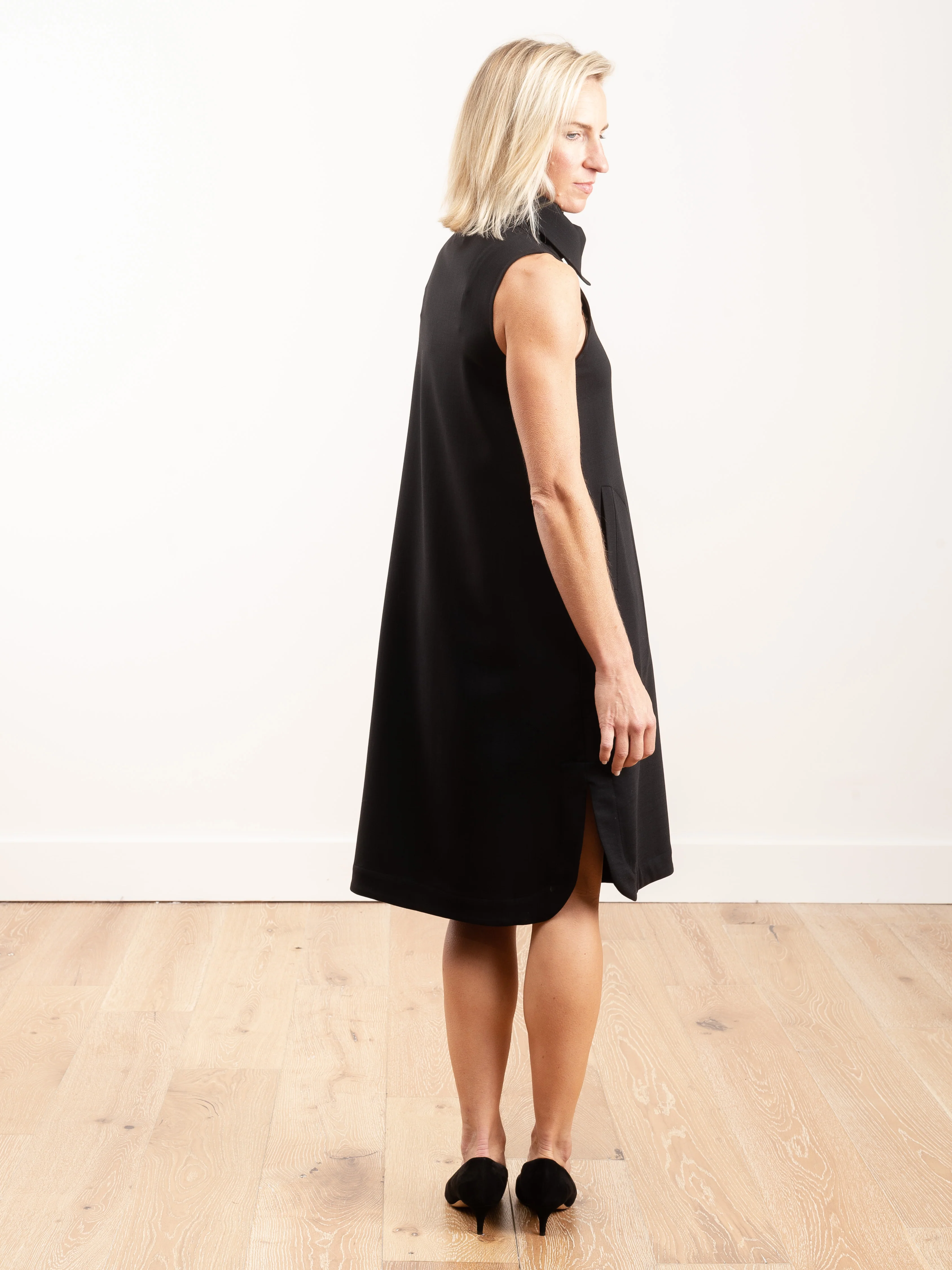 button neck dress - Image 4