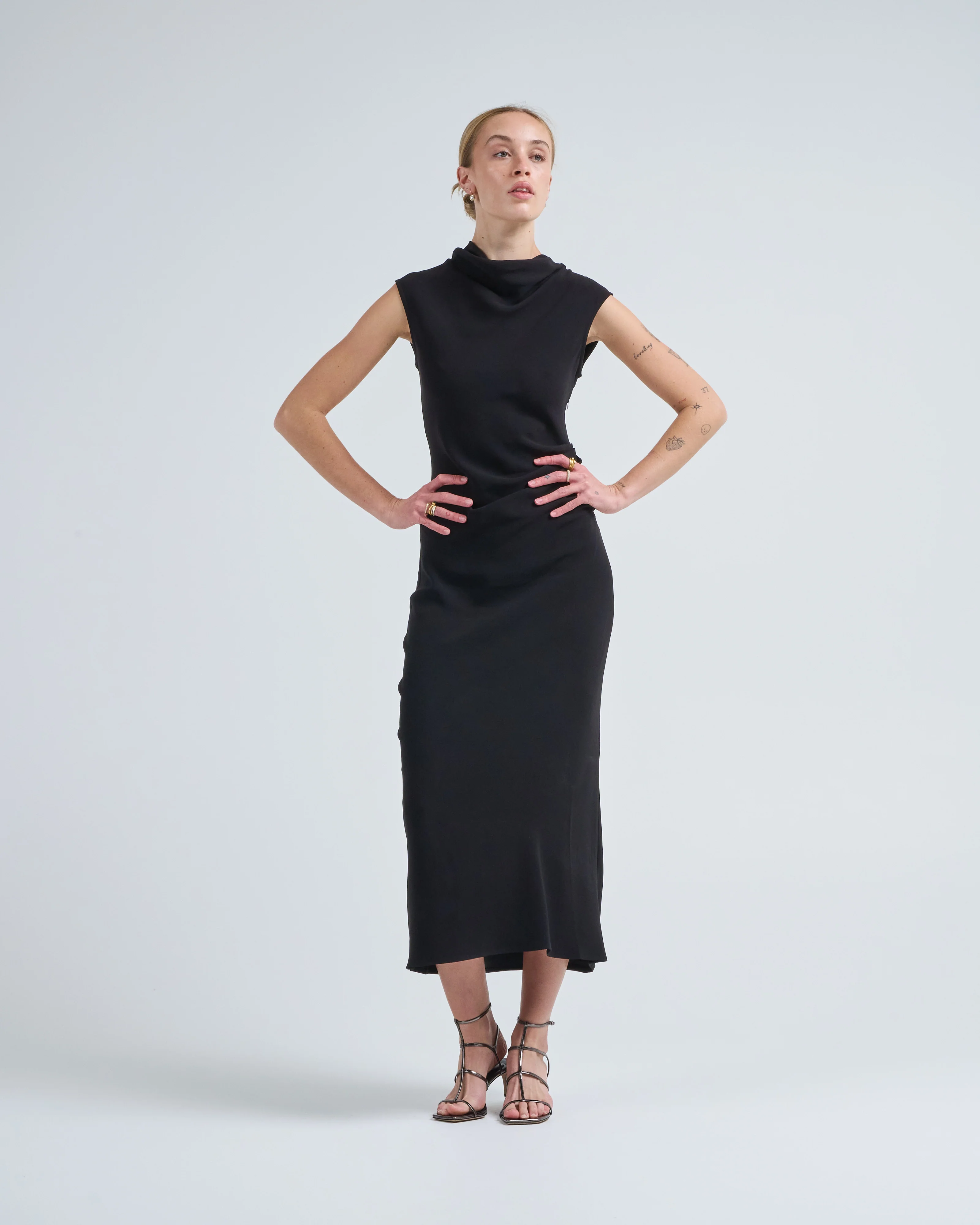 cap sleeve dress - Image 3
