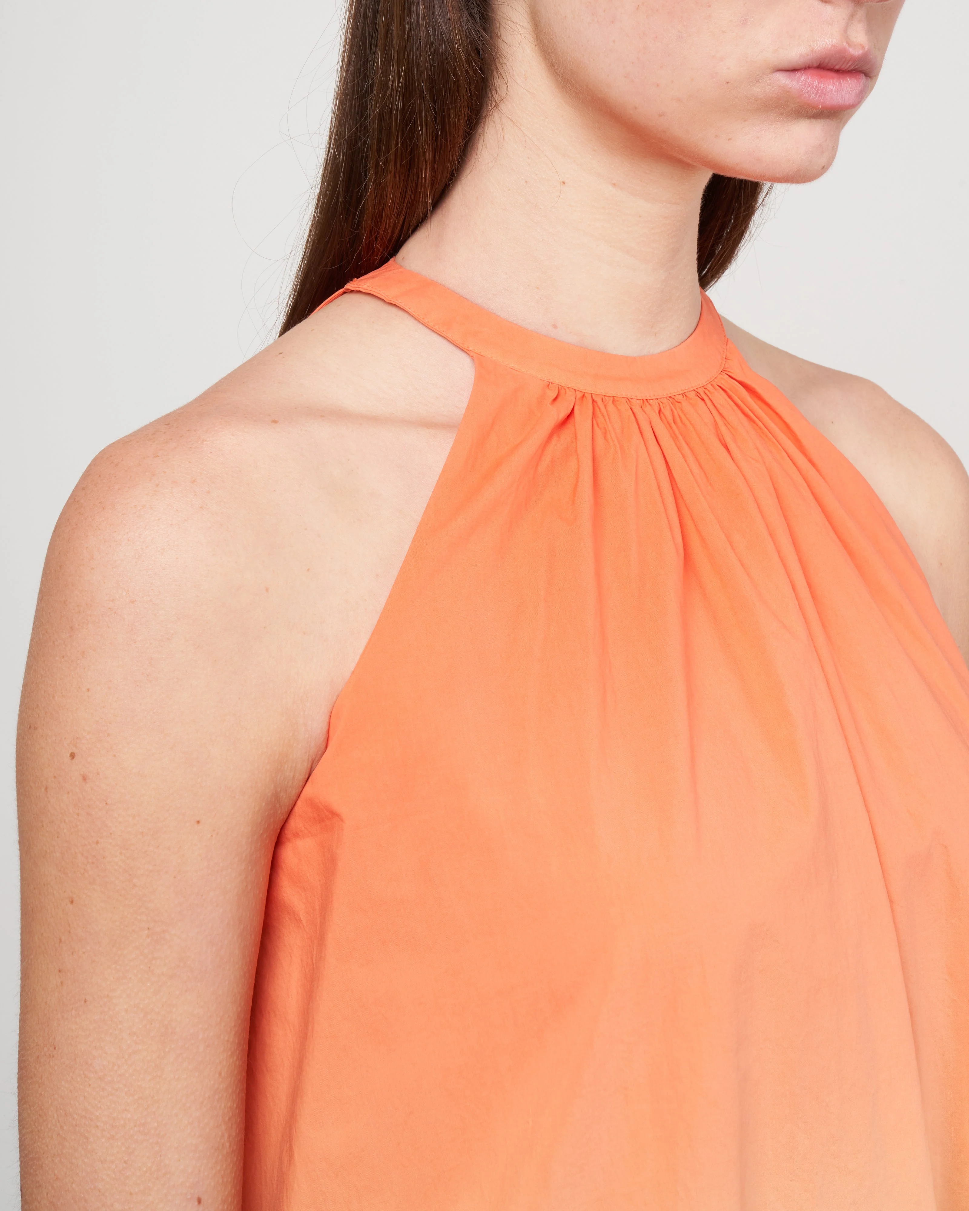 cotton ombre dress - 518 cantaloupe - Image 4