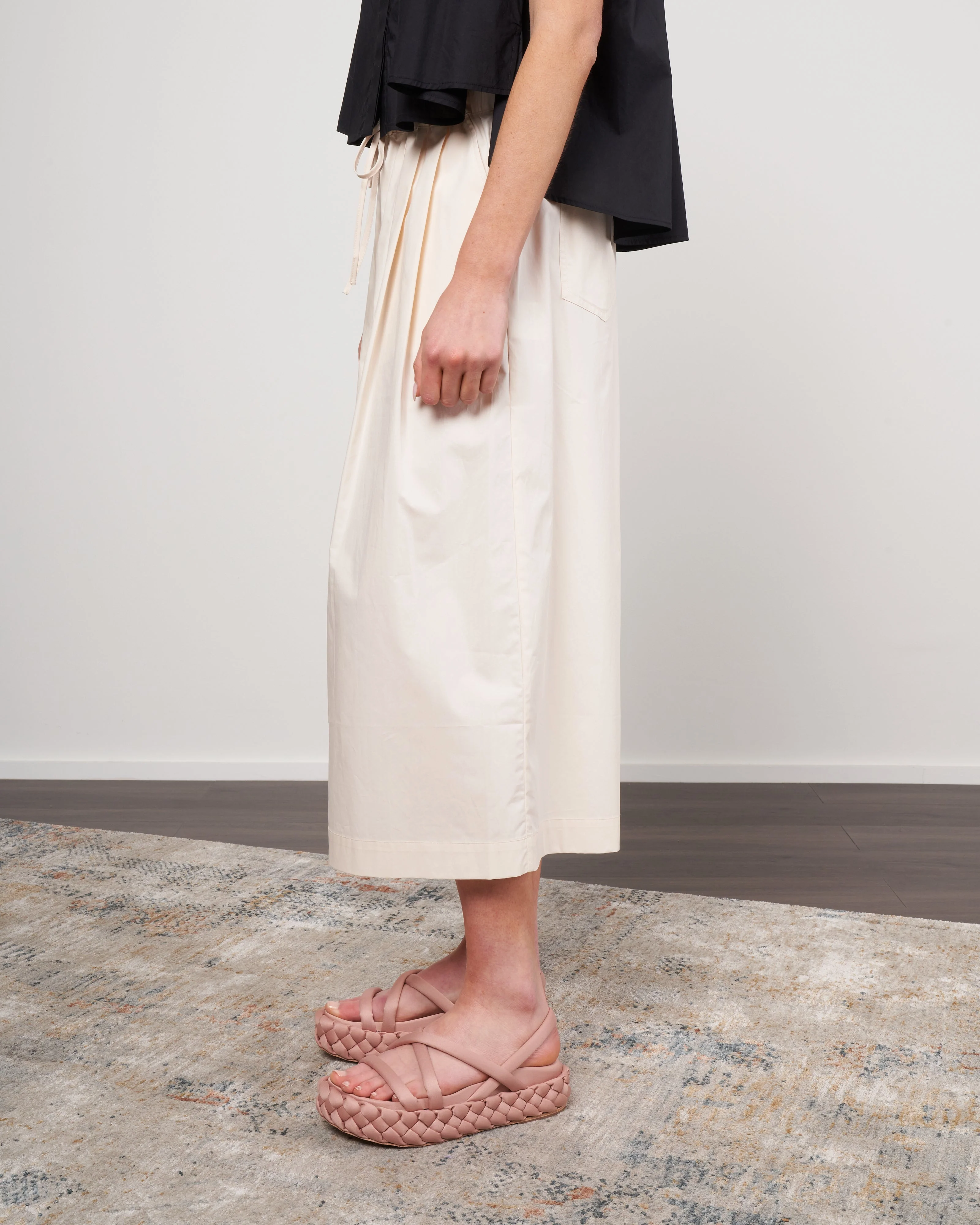 cotton pant - 001 ivory - Image 3