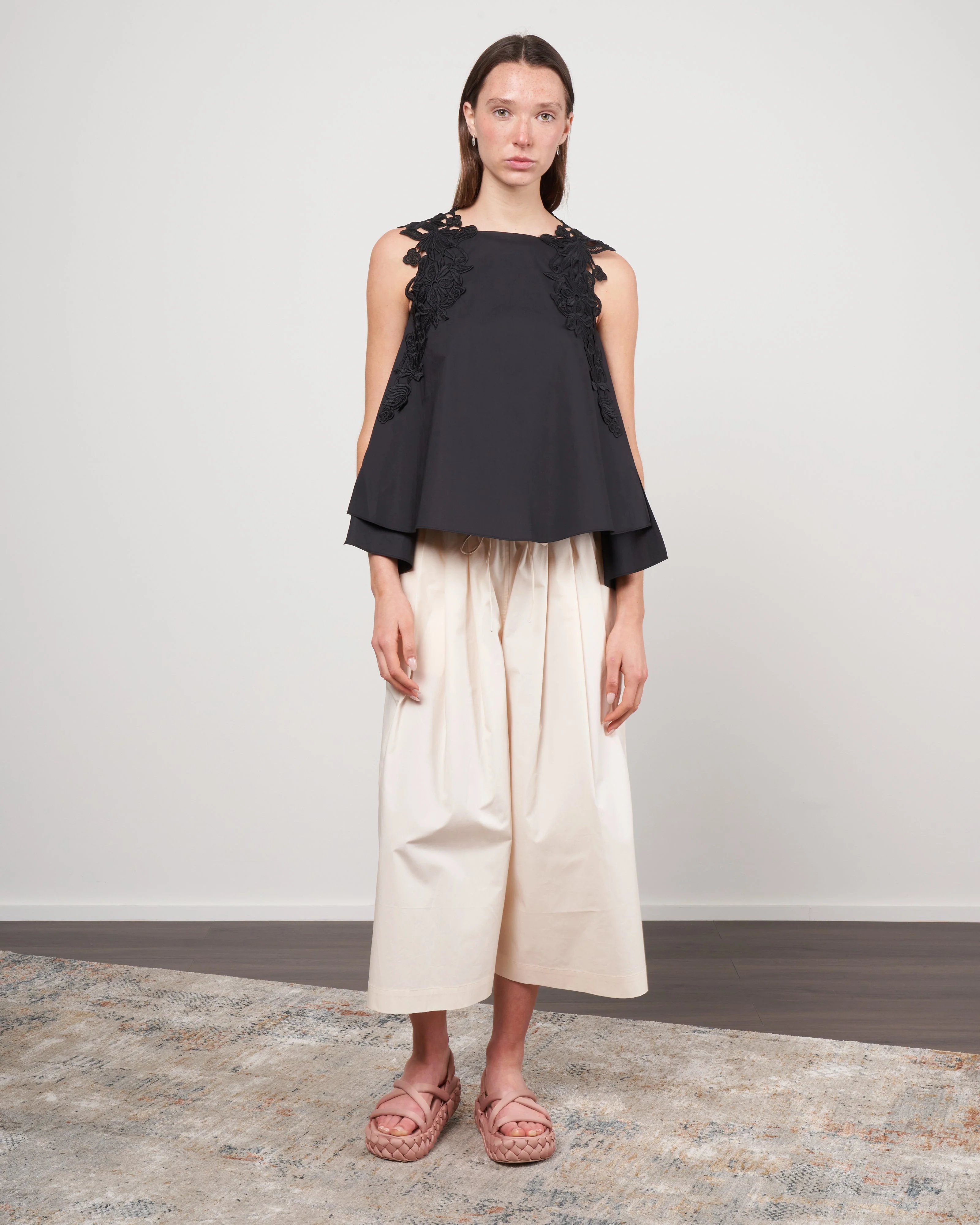 lace top - 600 black - Image 2