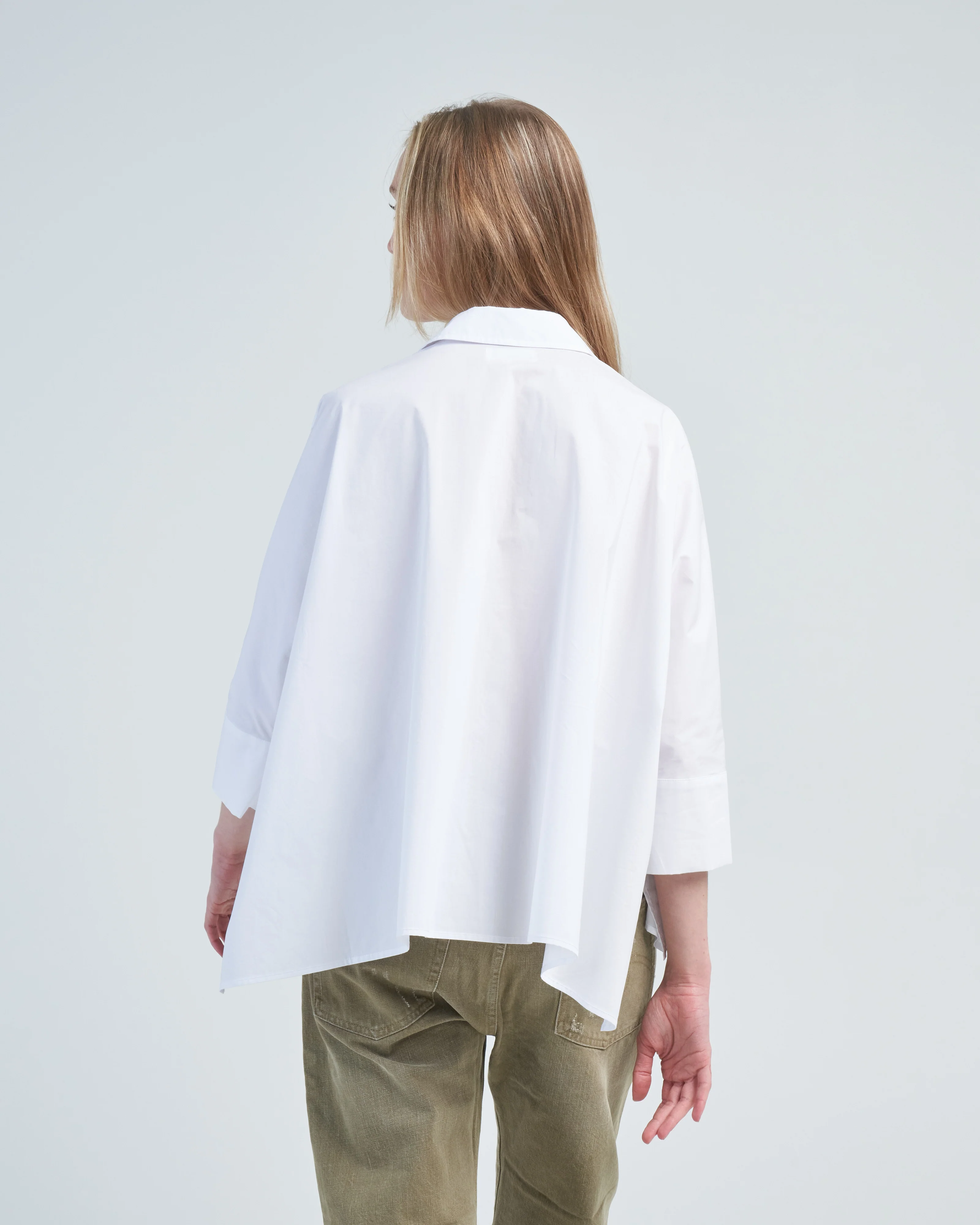 poncho shirt with sleeves - Image 5