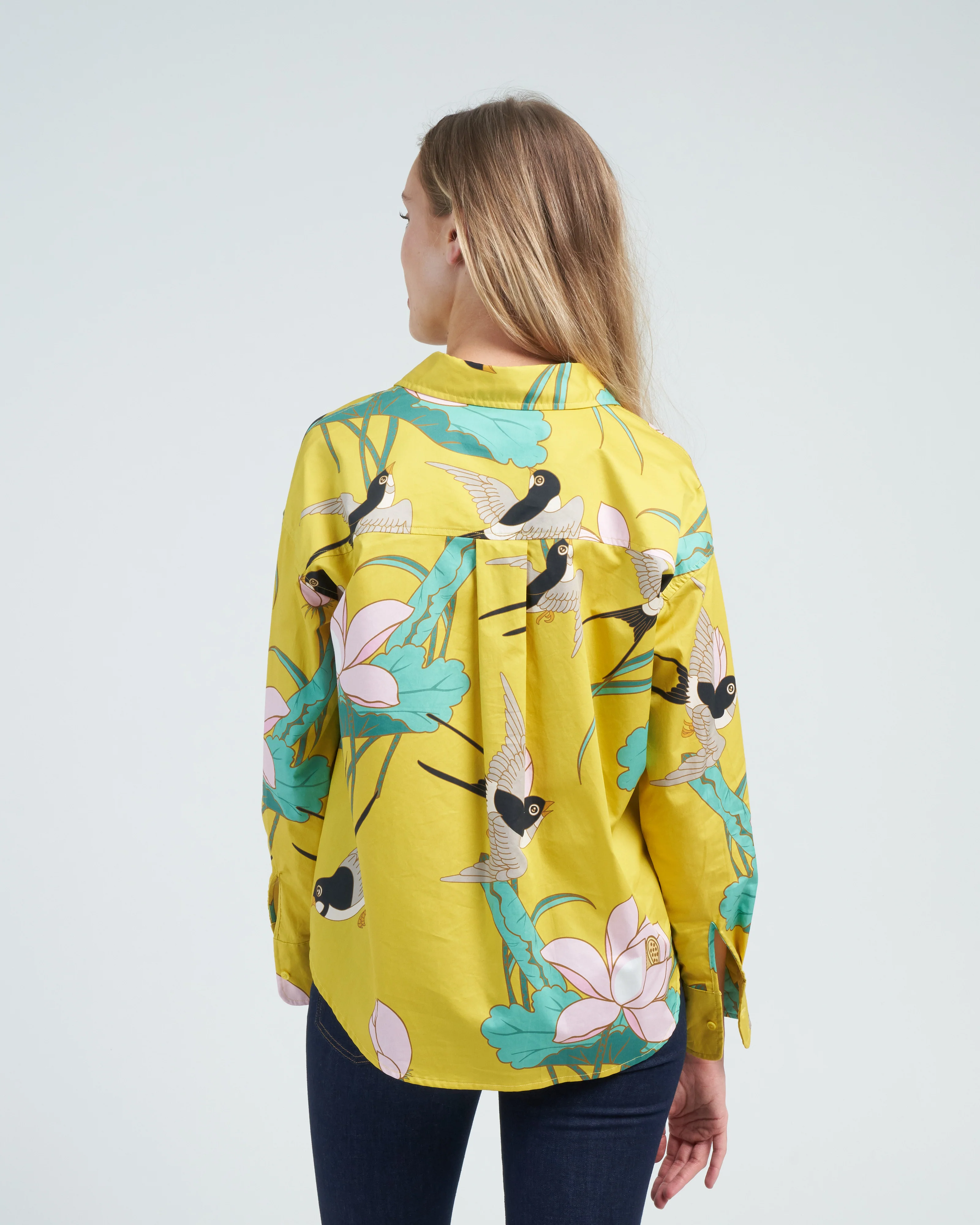 print blouse - sunflower - Image 4
