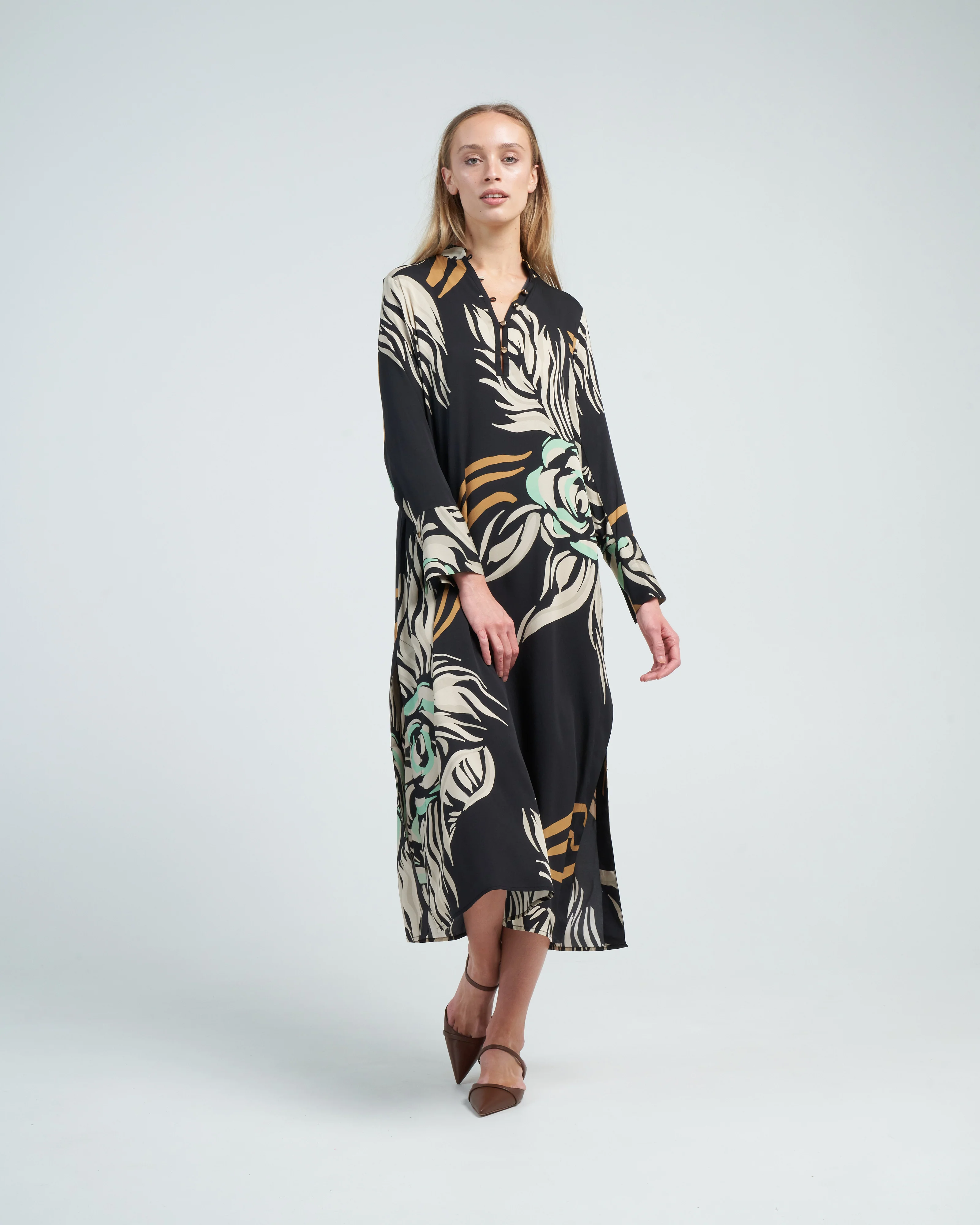 print dress - black - Image 2