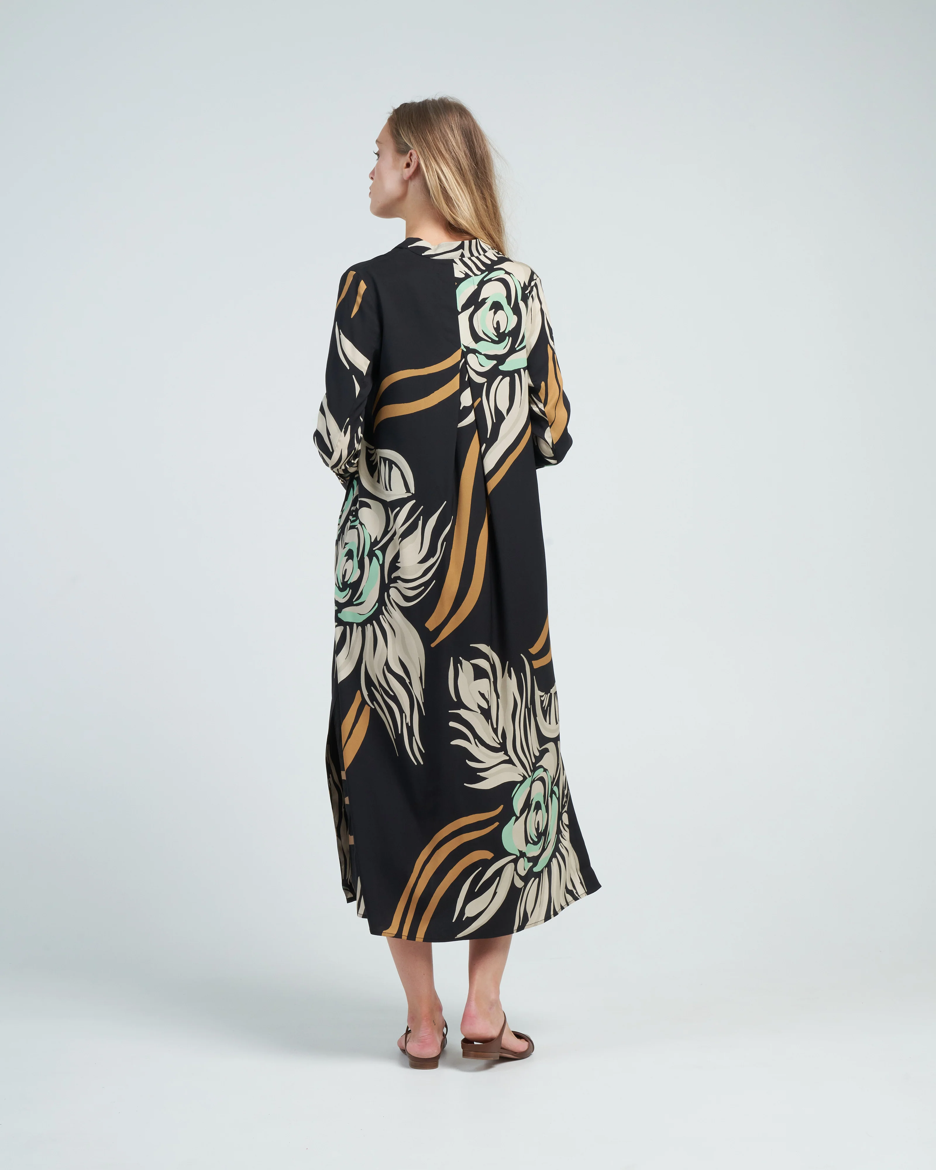 print dress - black - Image 4