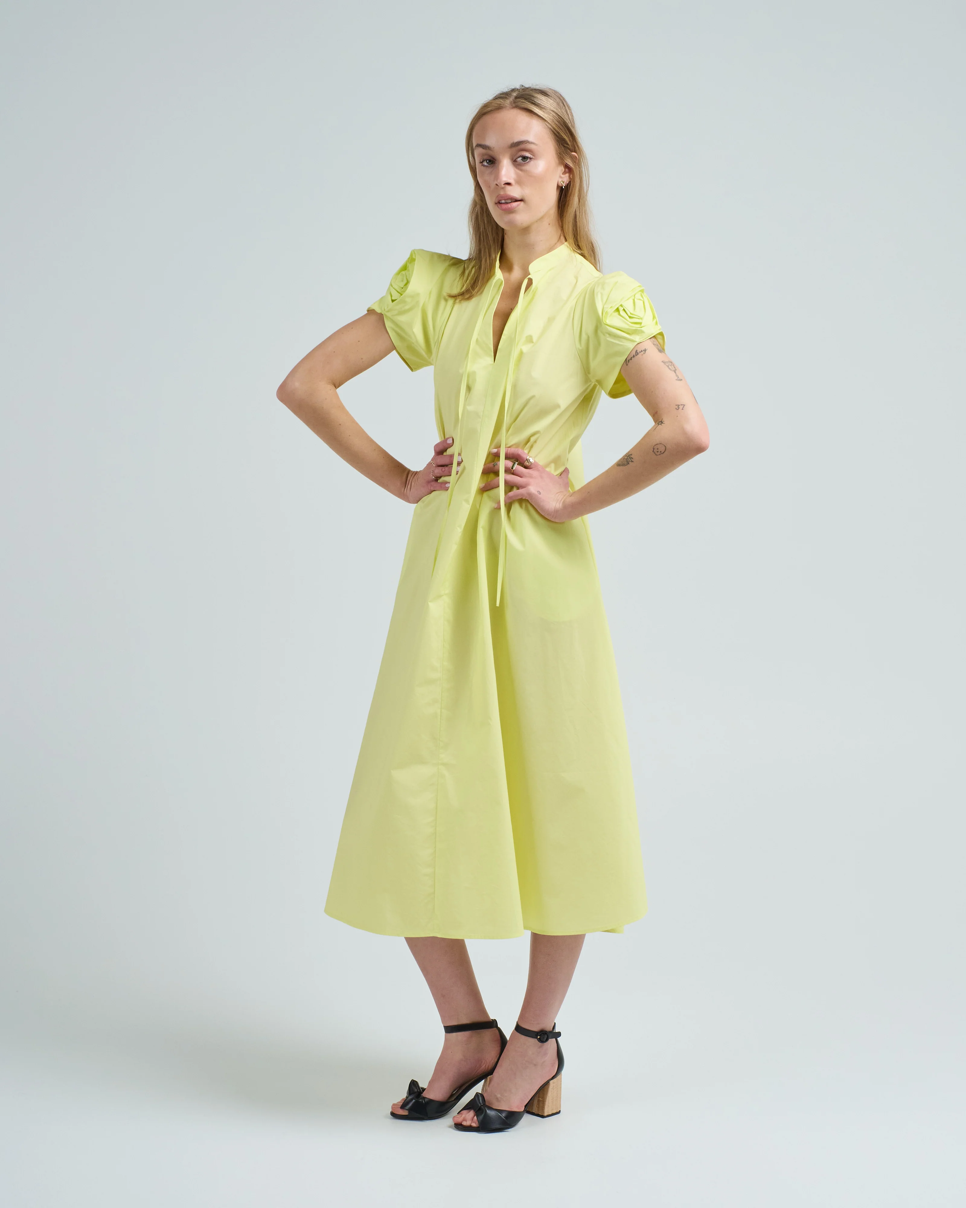 rose short sleeve dress - Image 3