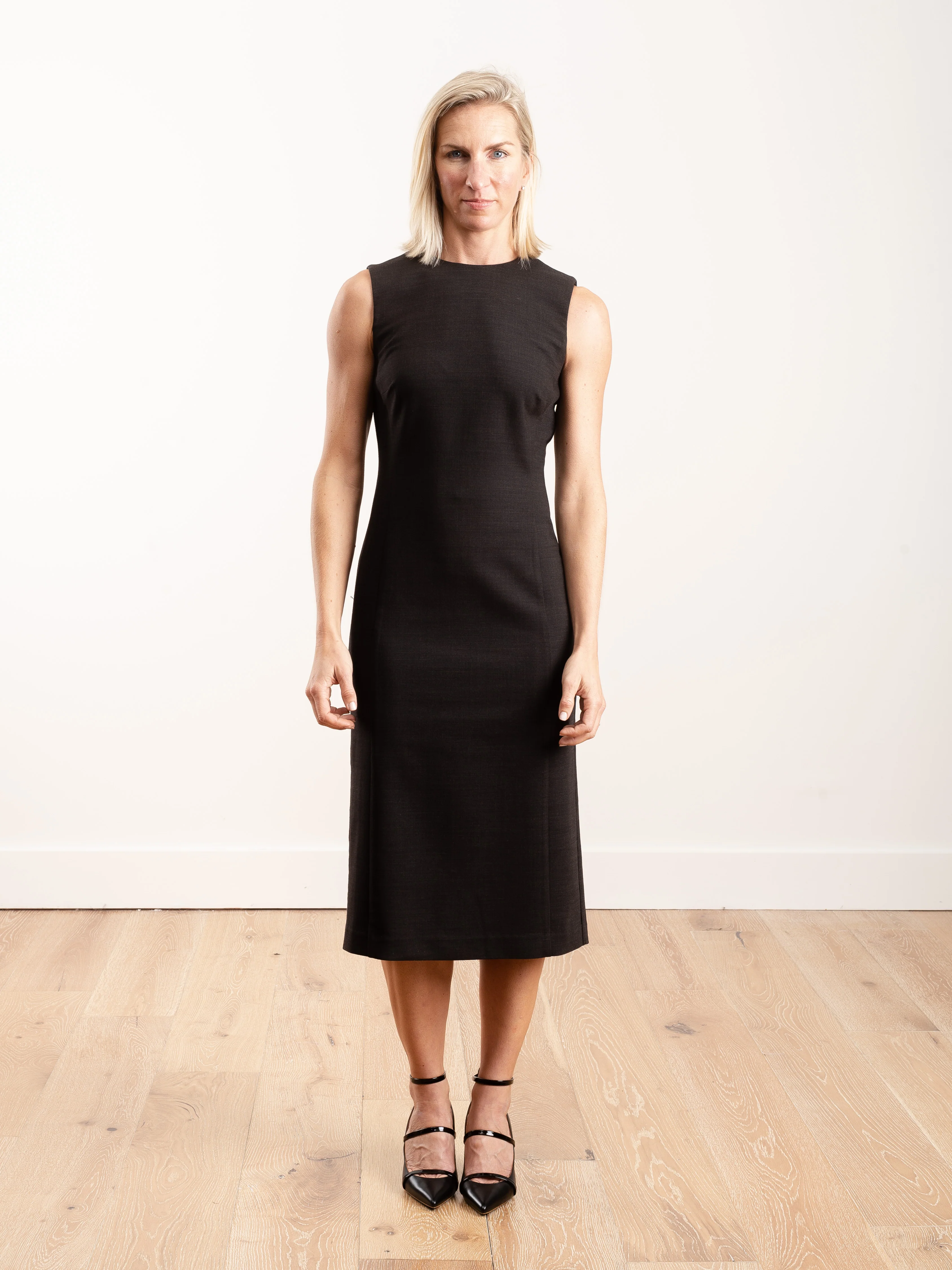 shift dress with detachable bow - Image 6