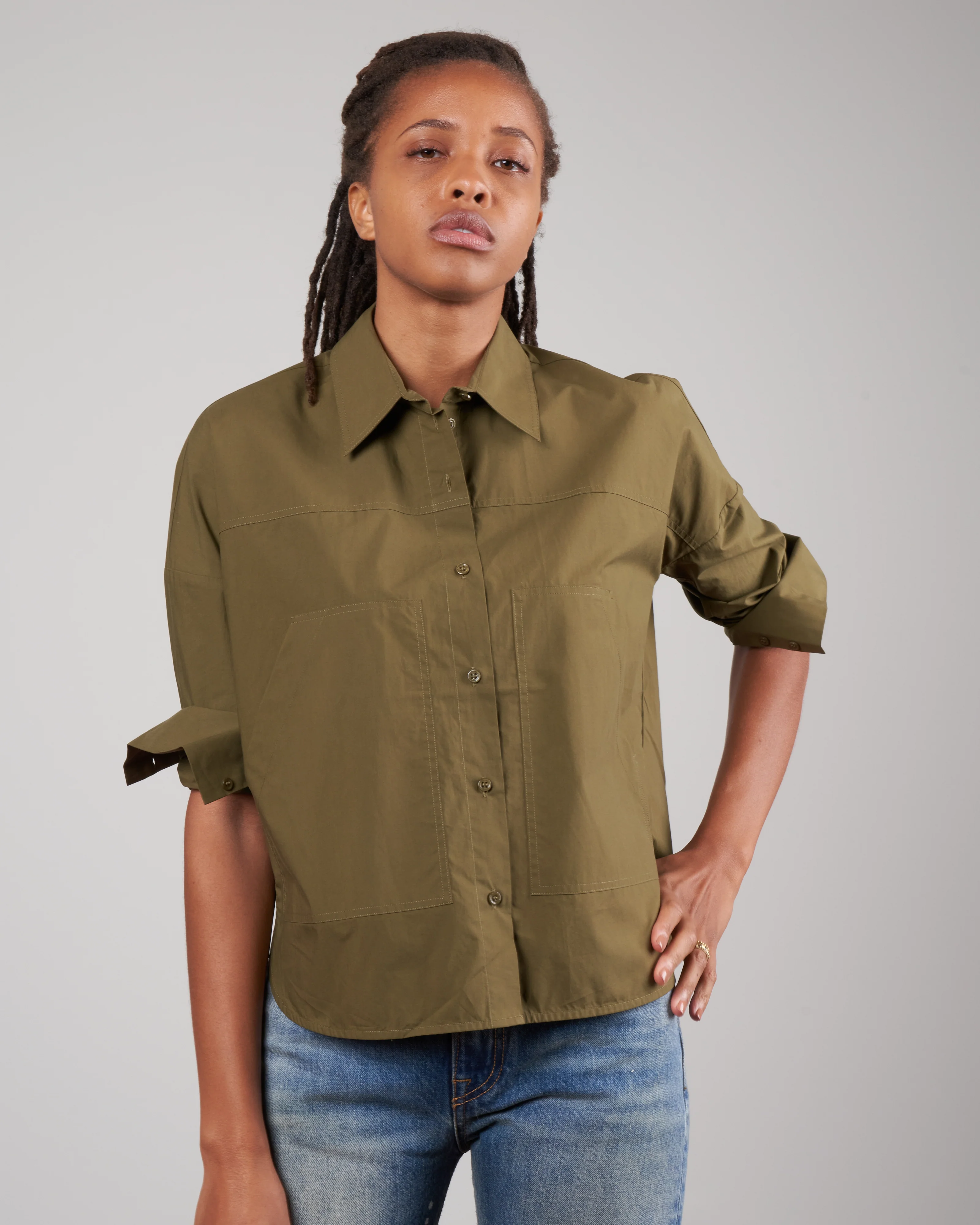 shirt - kaki - Image 3