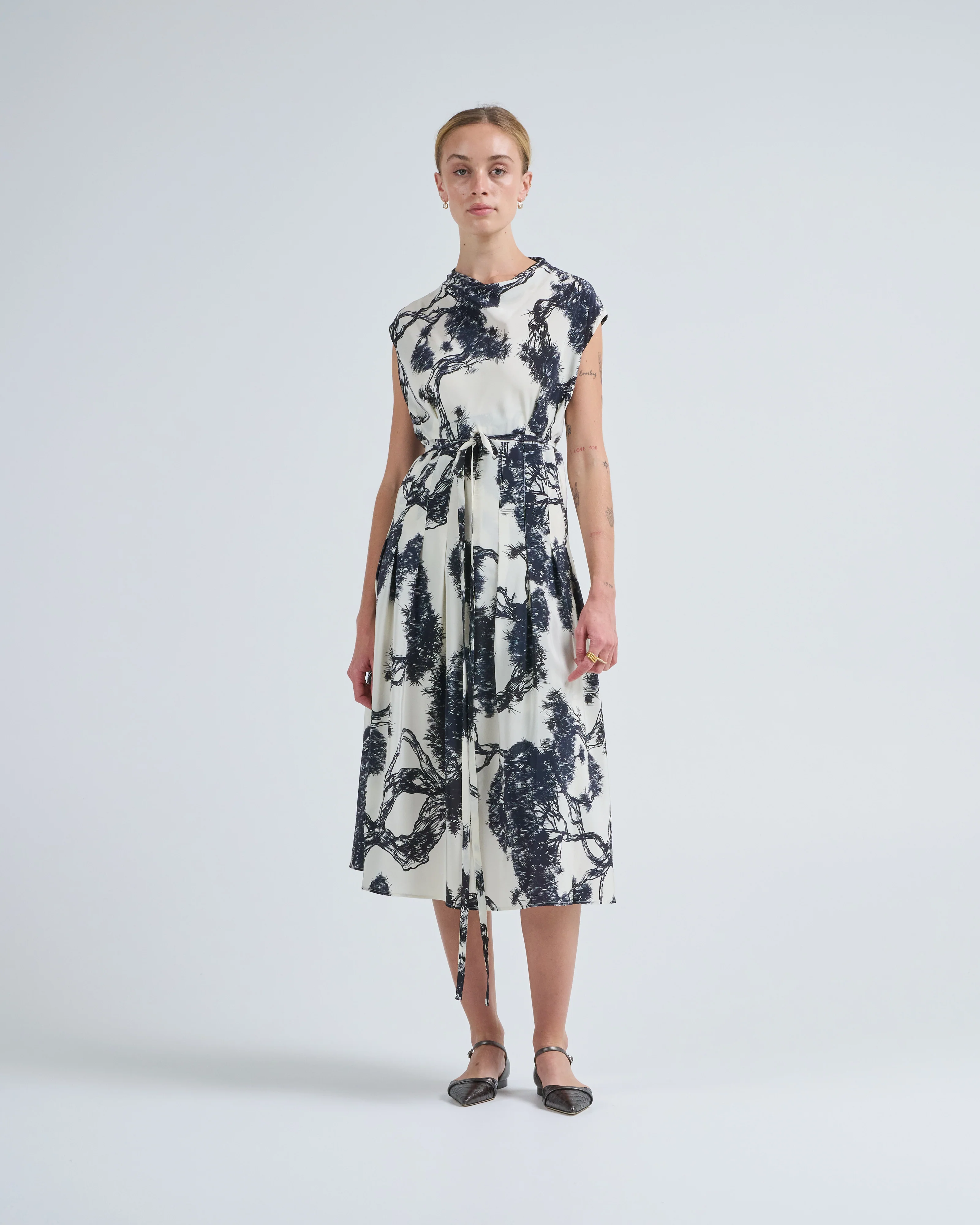 silk dress - Image 3