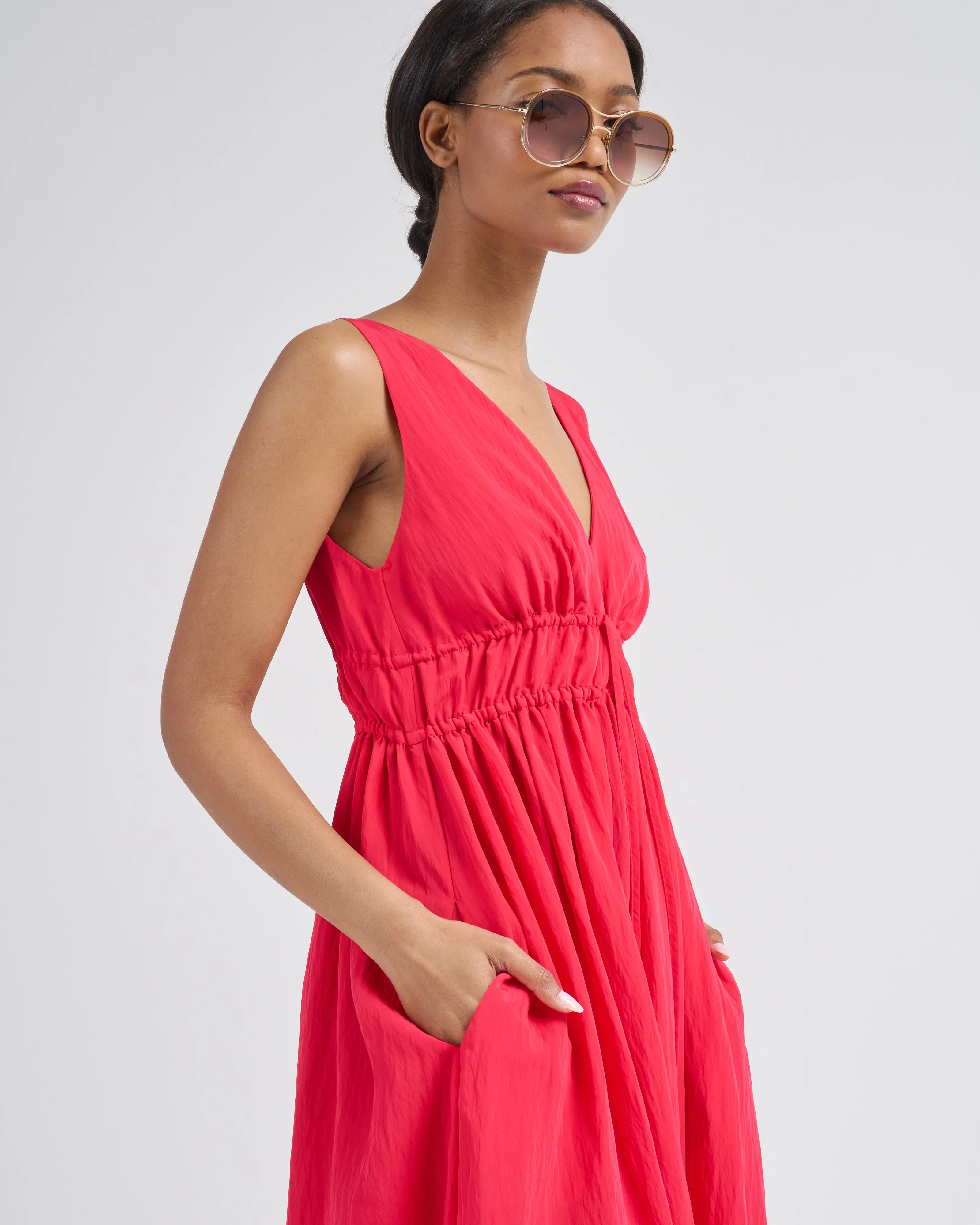 sleeveless long dress - Image 5