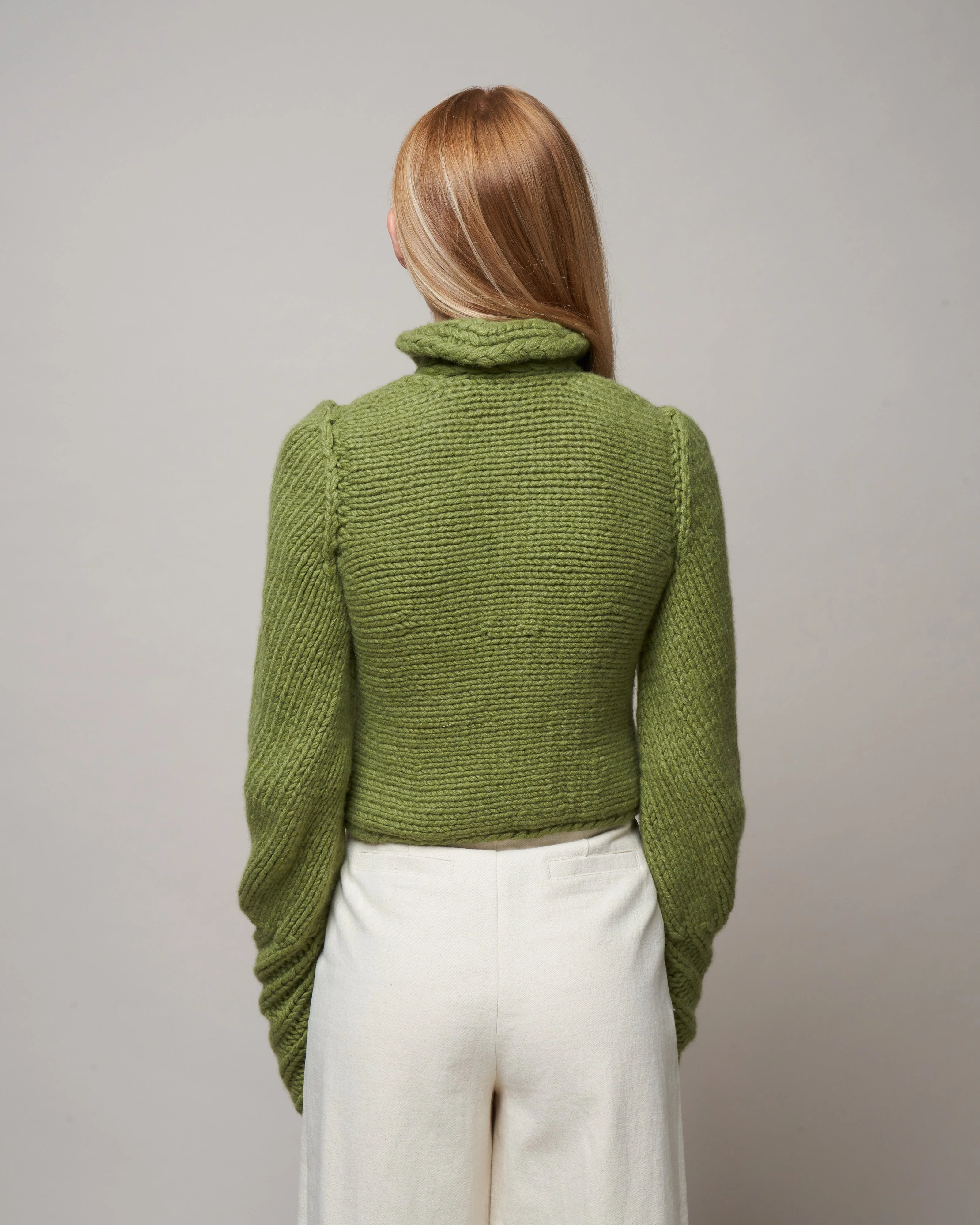 hanna jacket - golden green - Image 4
