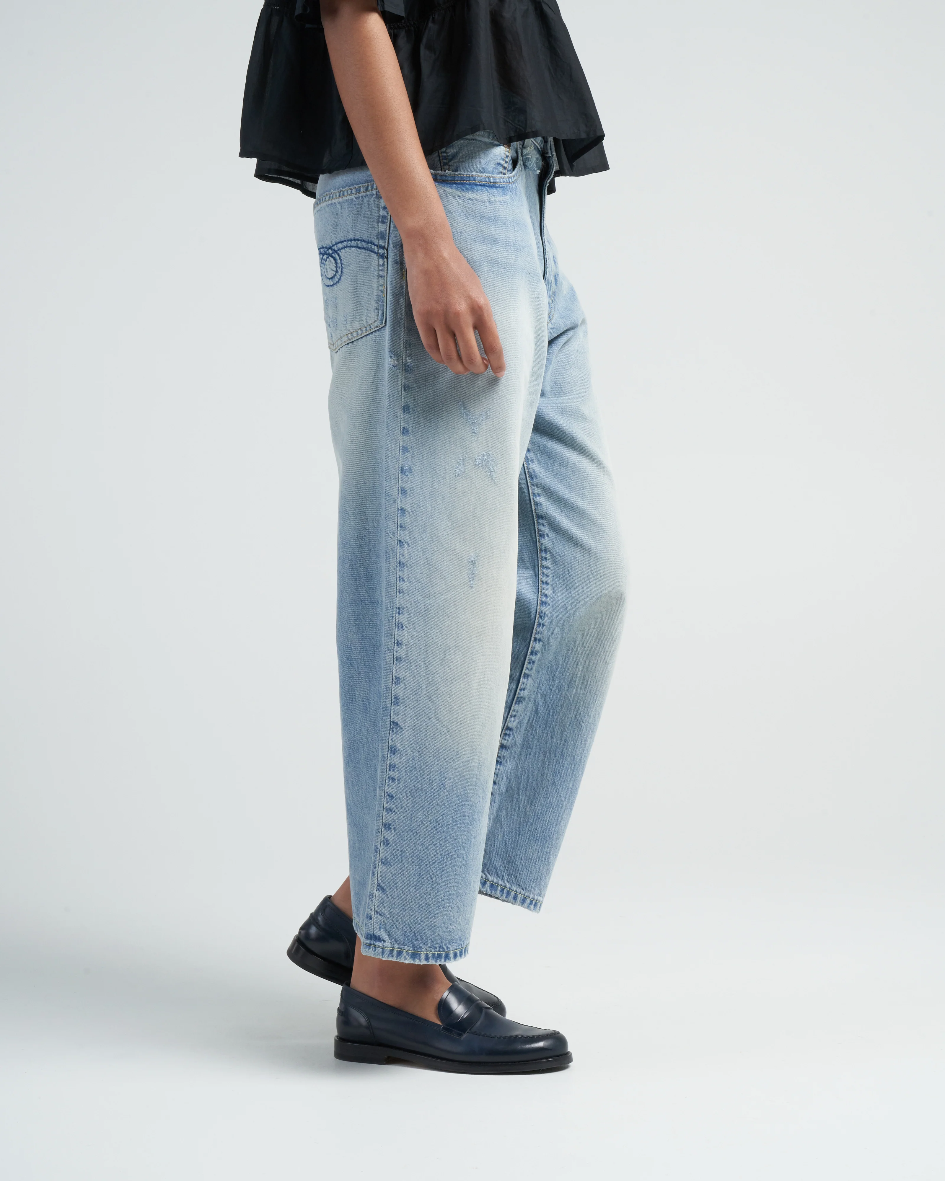 ankled d'arcy jean - haven blue - Image 3