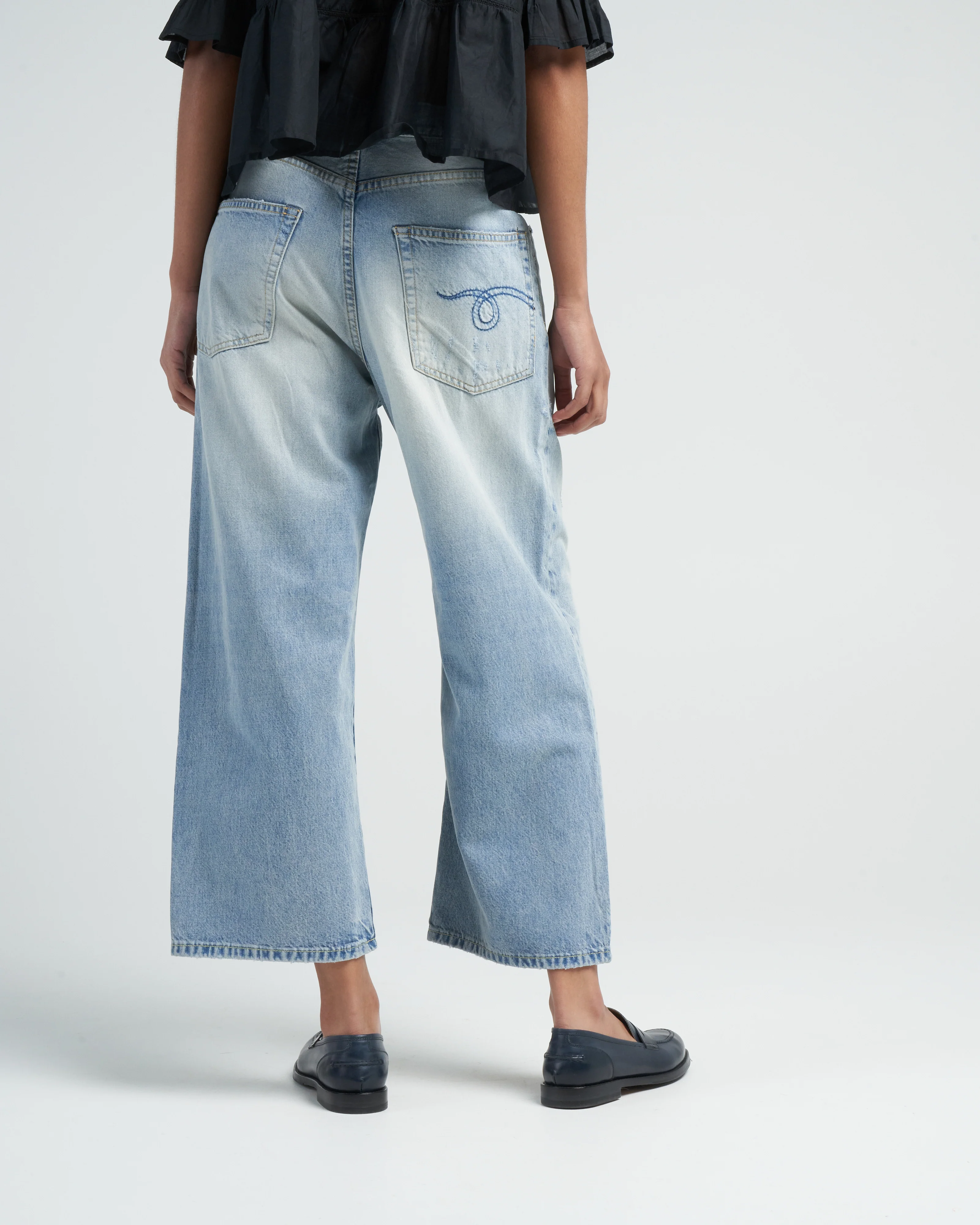 ankled d'arcy jean - haven blue - Image 4