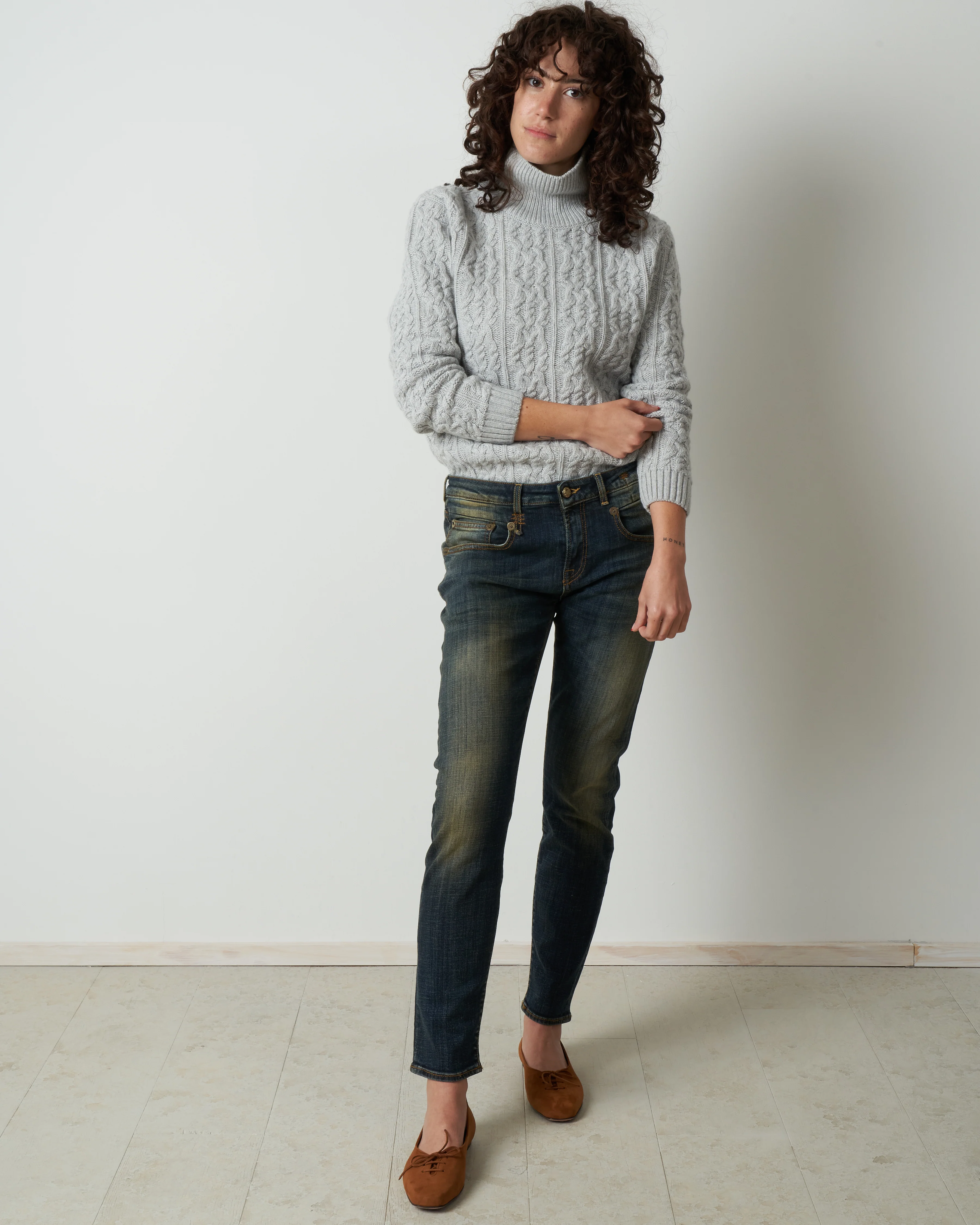 boy skinny jean - vintage dark - Image 2