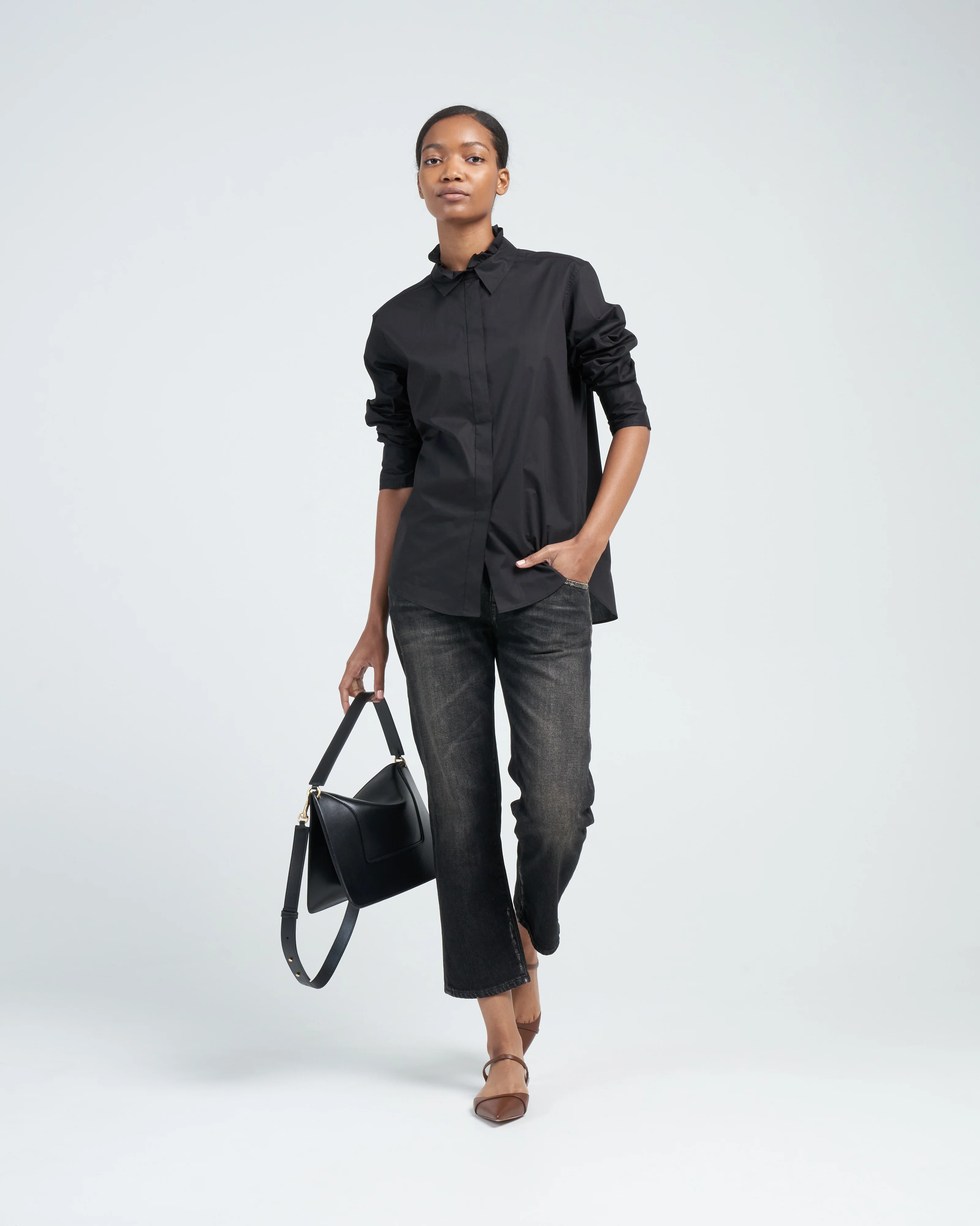 boy straight jean - abbey black - Image 2