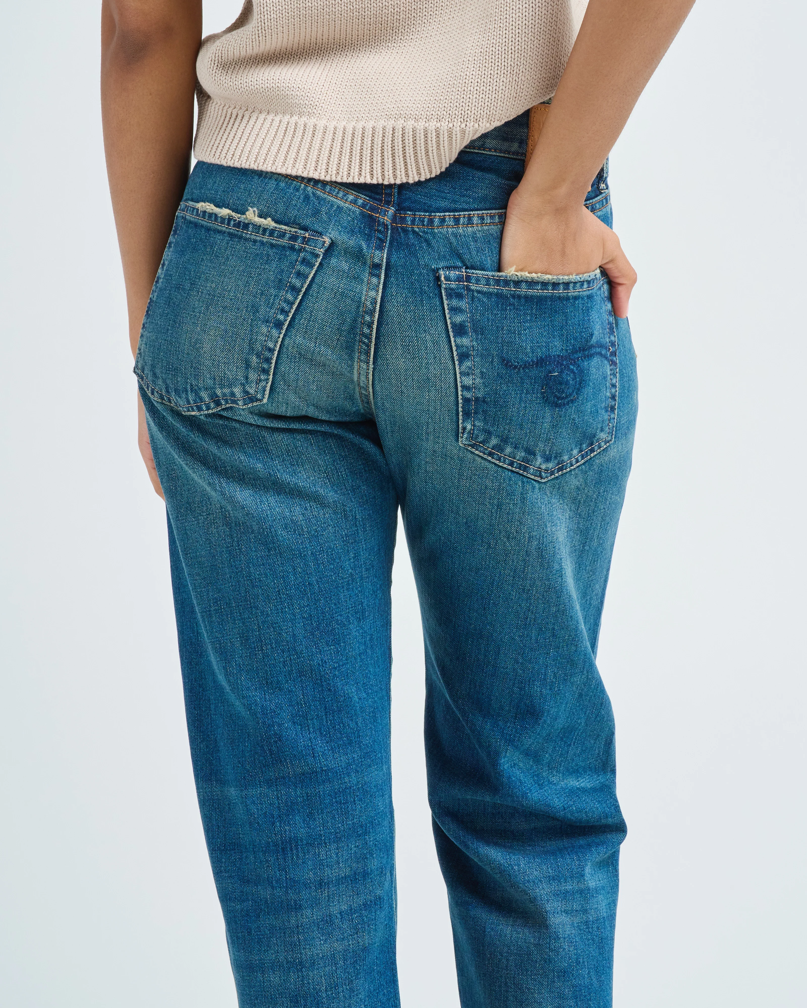 cuffed bf jean - Image 5