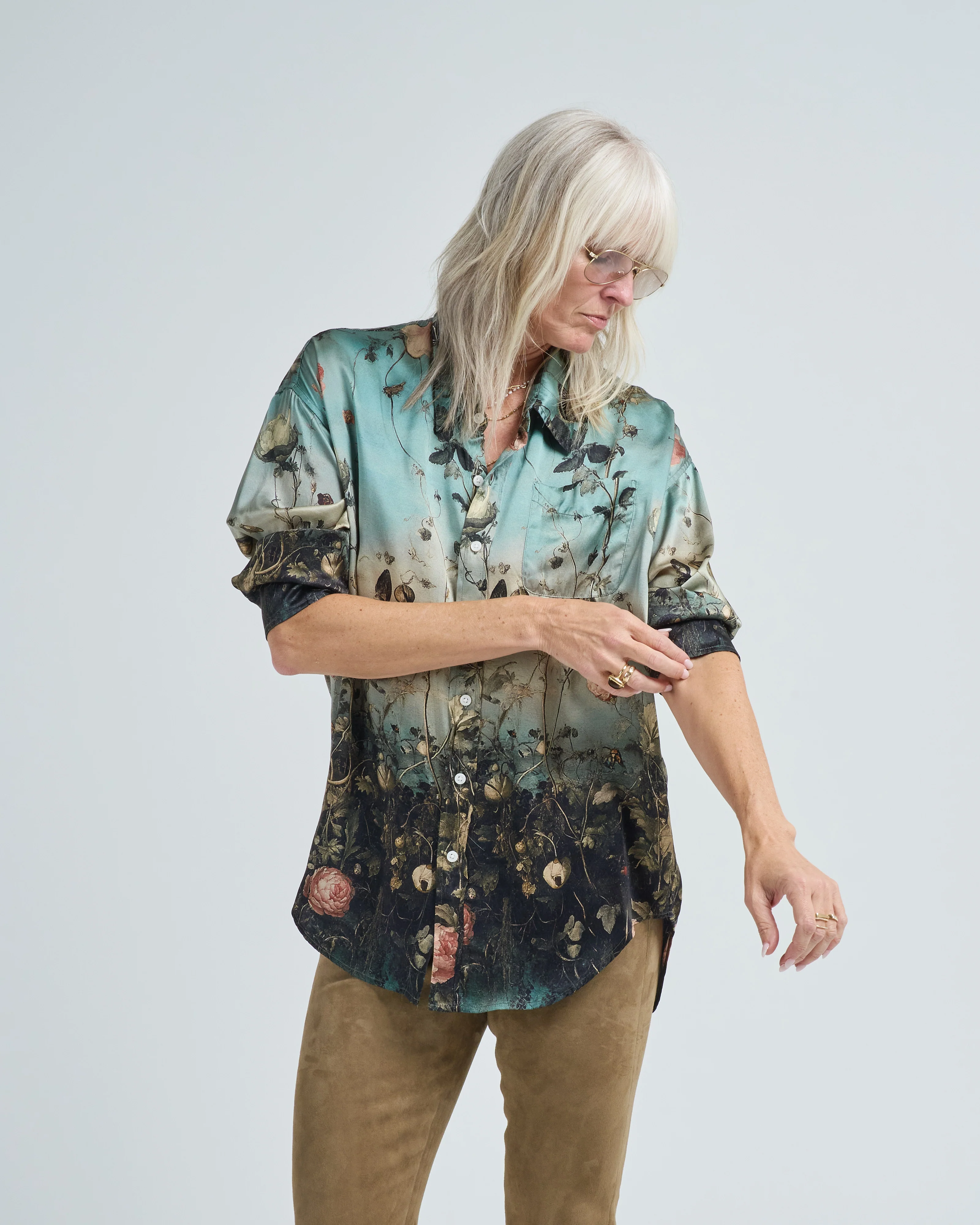 drop neck shirt - Image 2