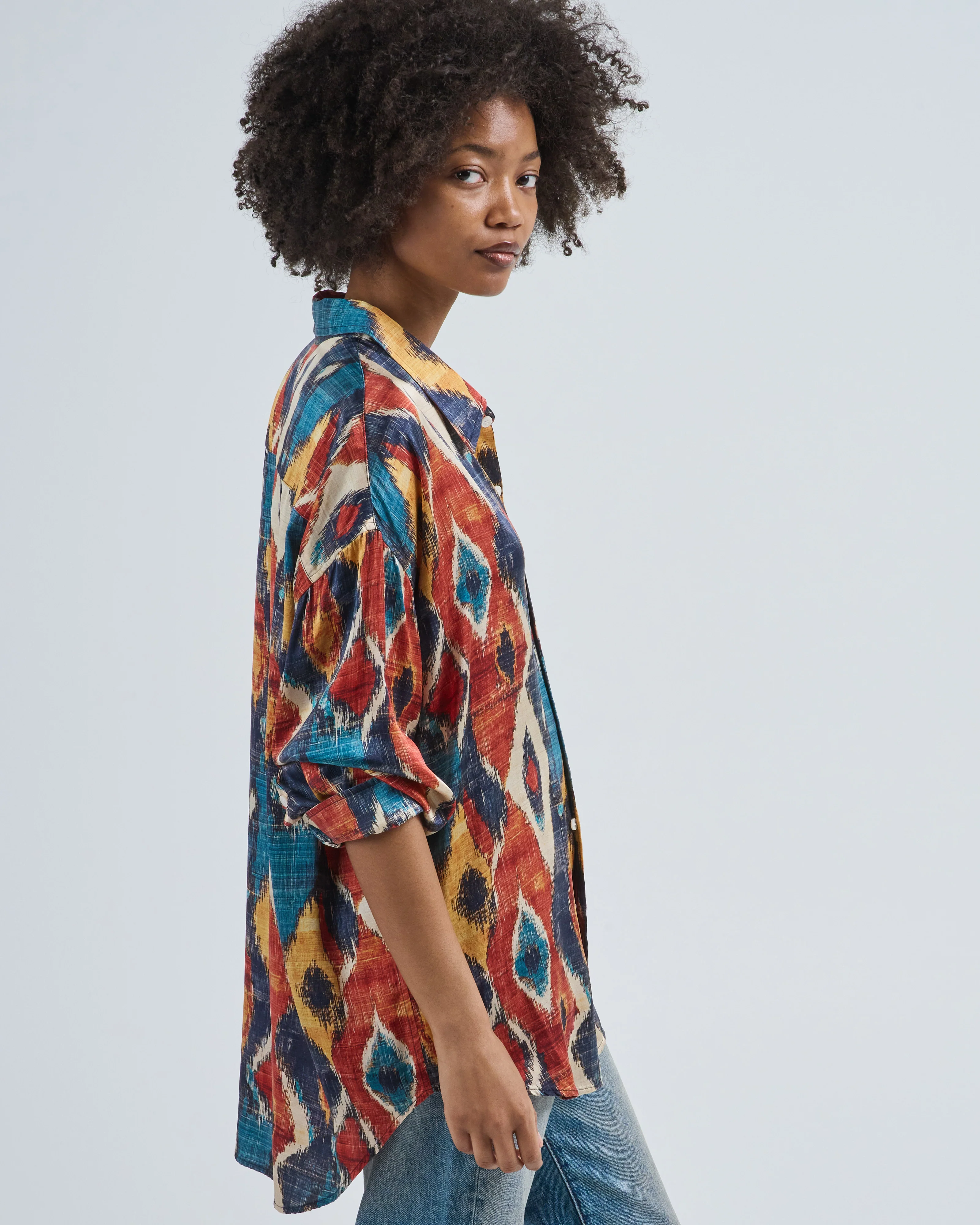 drop neck shirt - Image 3