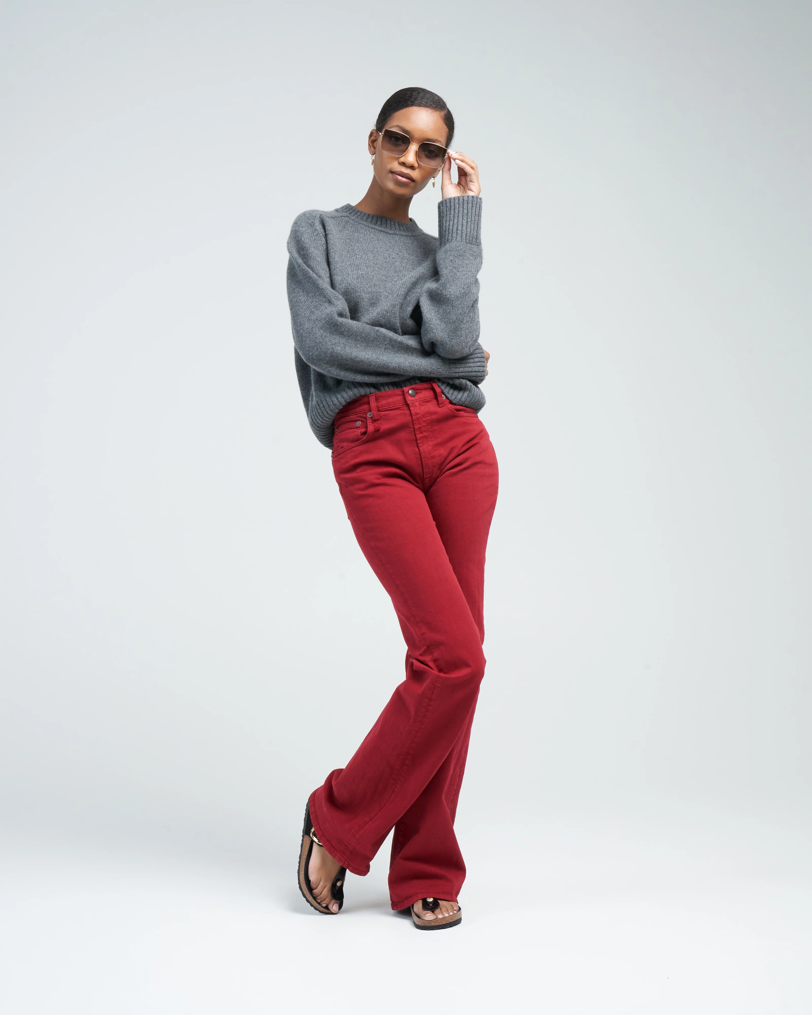 jane jean - vivid red stretch - Image 2
