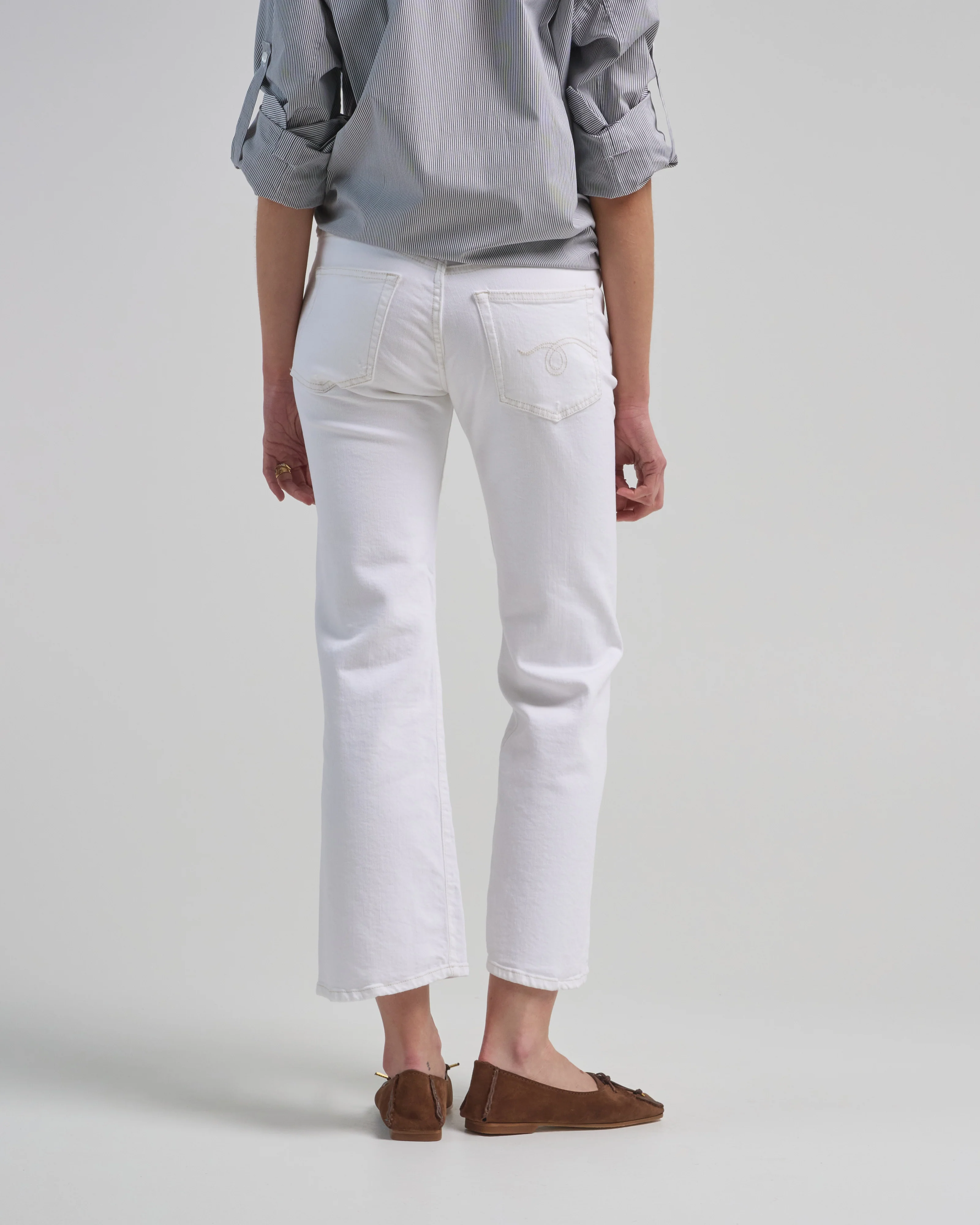 joan cropped flare jean - Image 3