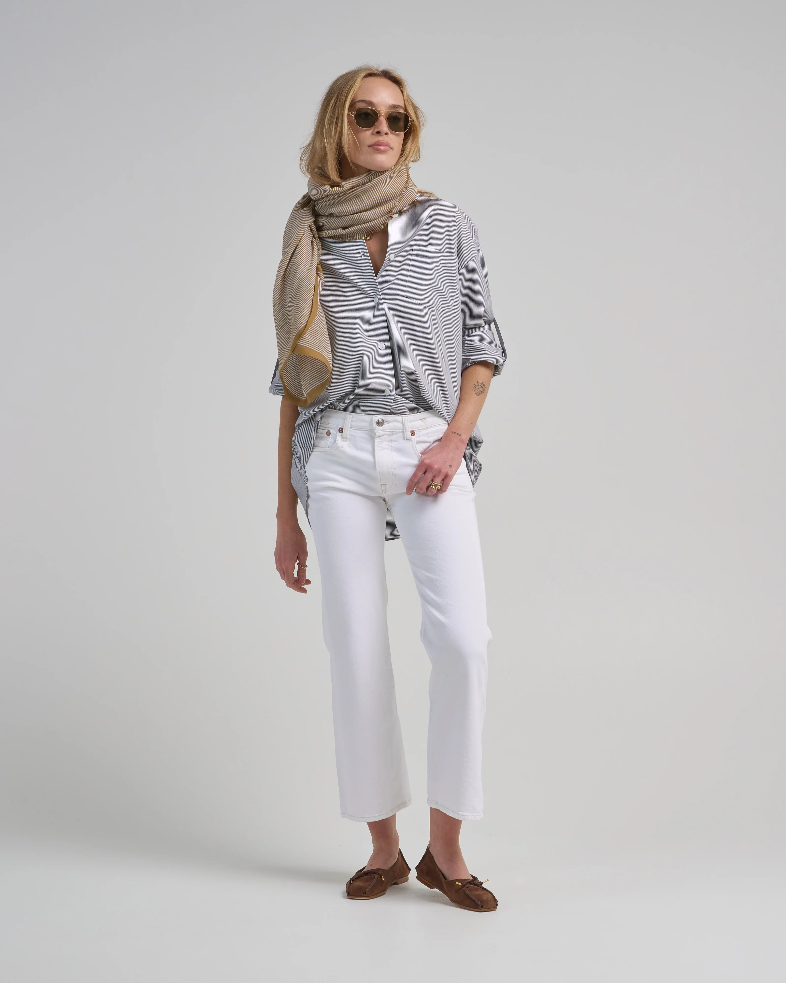 joan cropped flare jean - Image 5