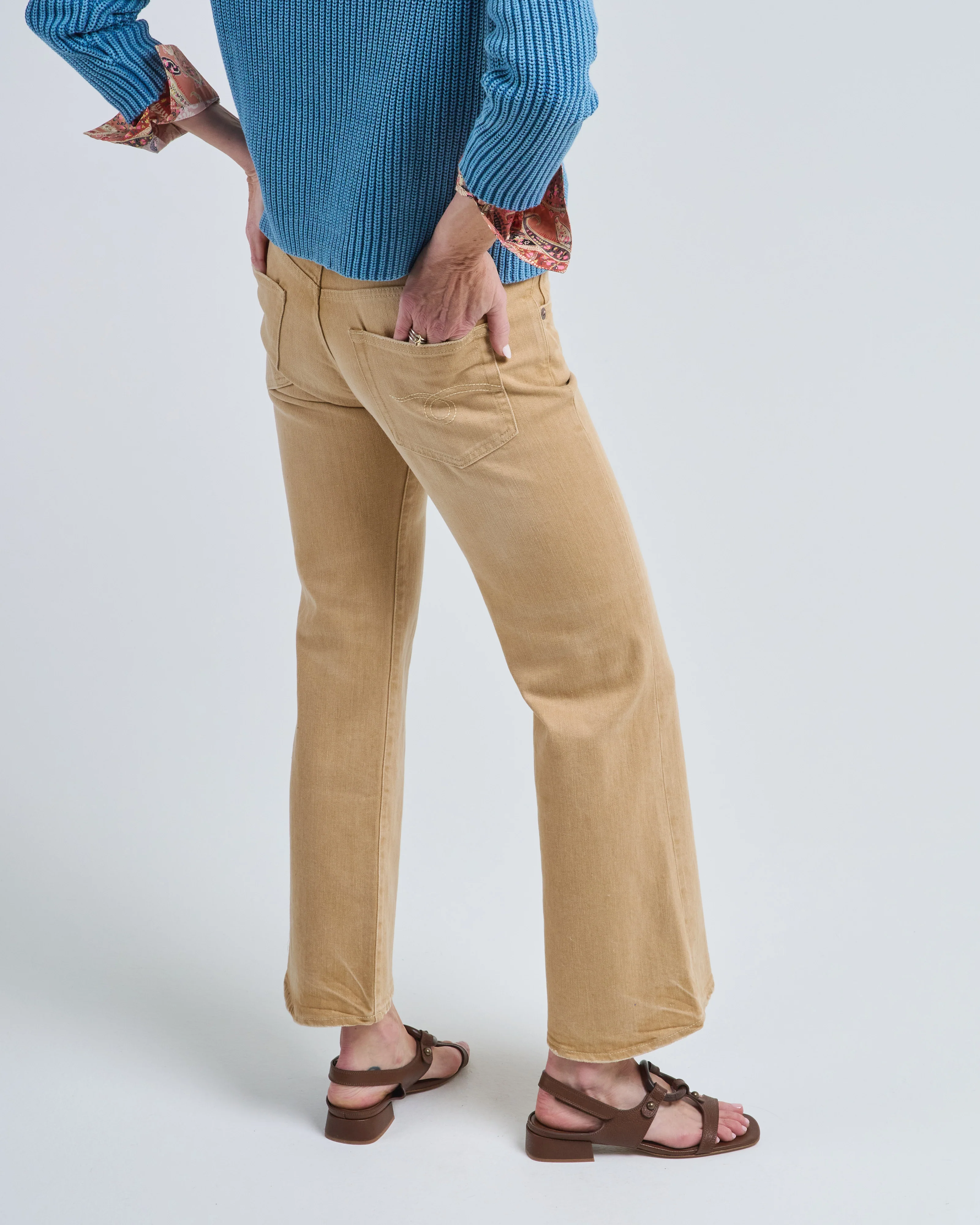 joan cropped flare jean - Image 4