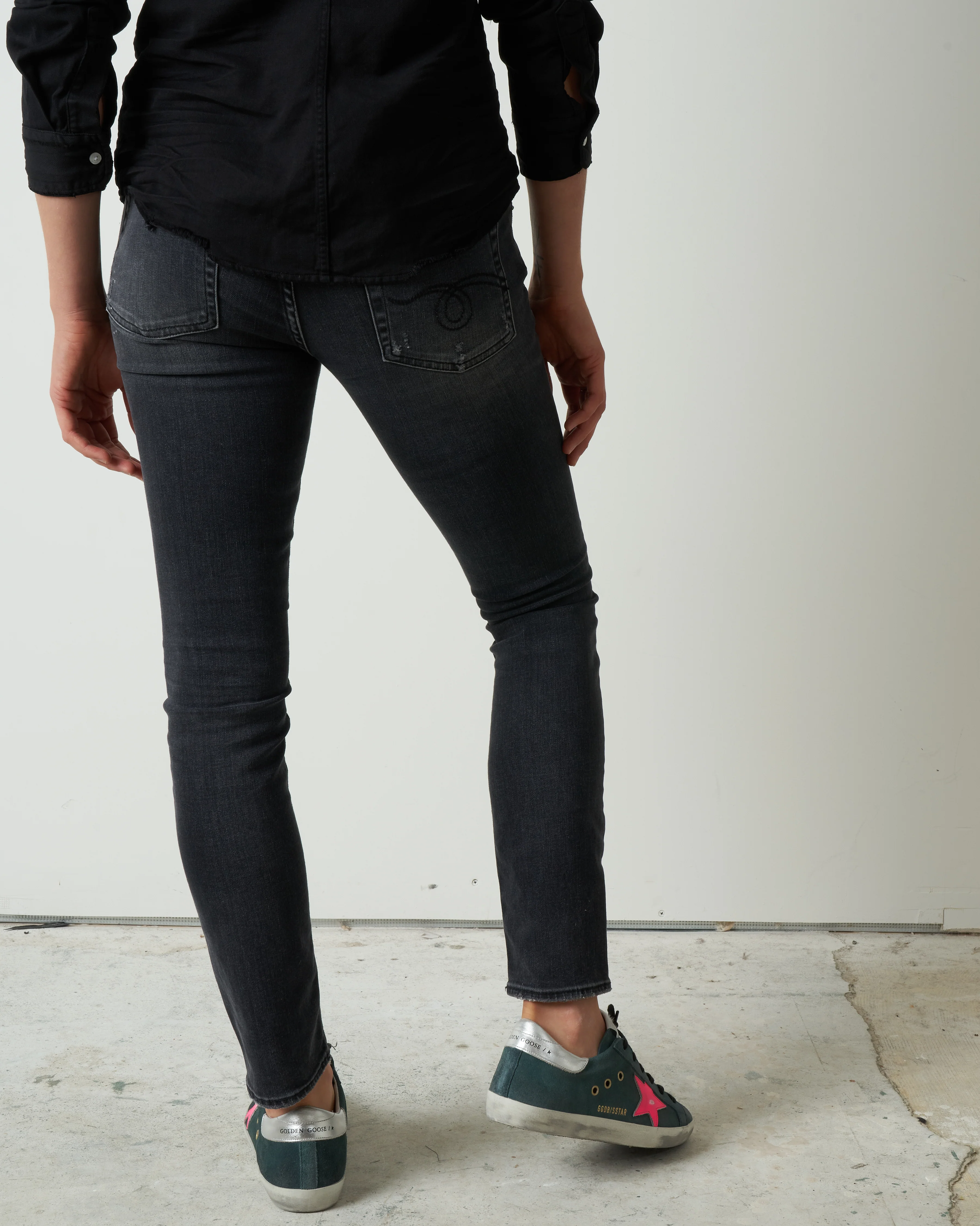 kate skinny jean - orion black - Image 3