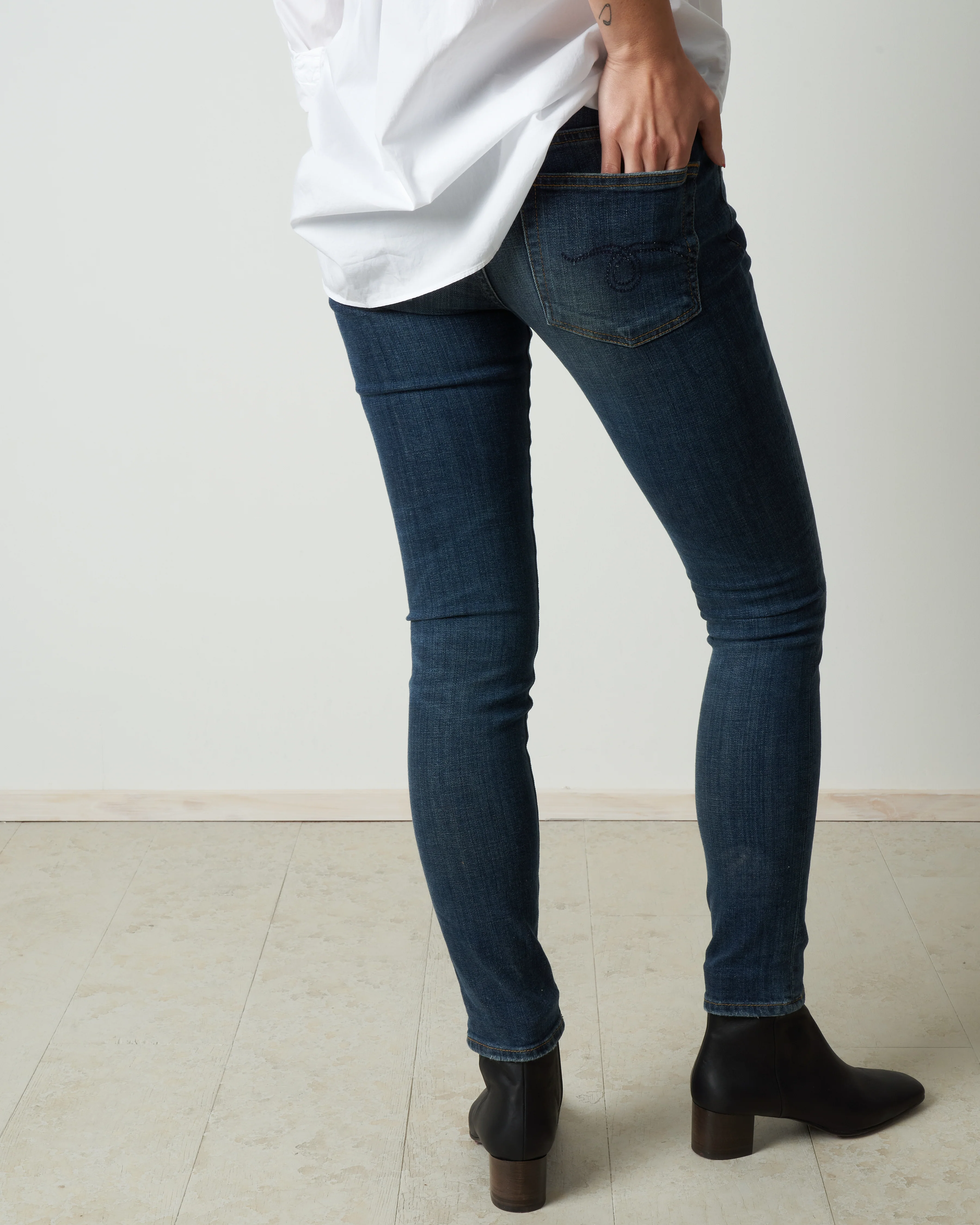 kate skinny - dark vintage blue - Image 4