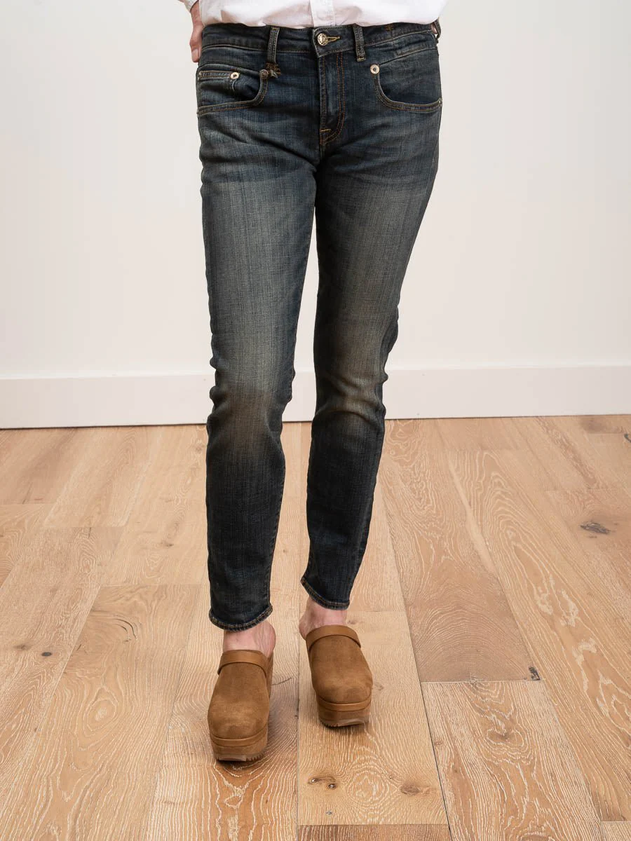 kate skinny jean - dark vintage blue