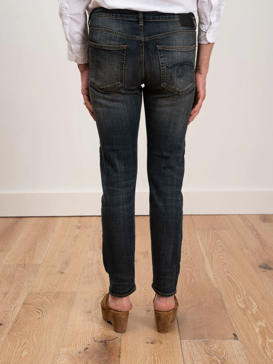 kate skinny jean - dark vintage blue - Image 3