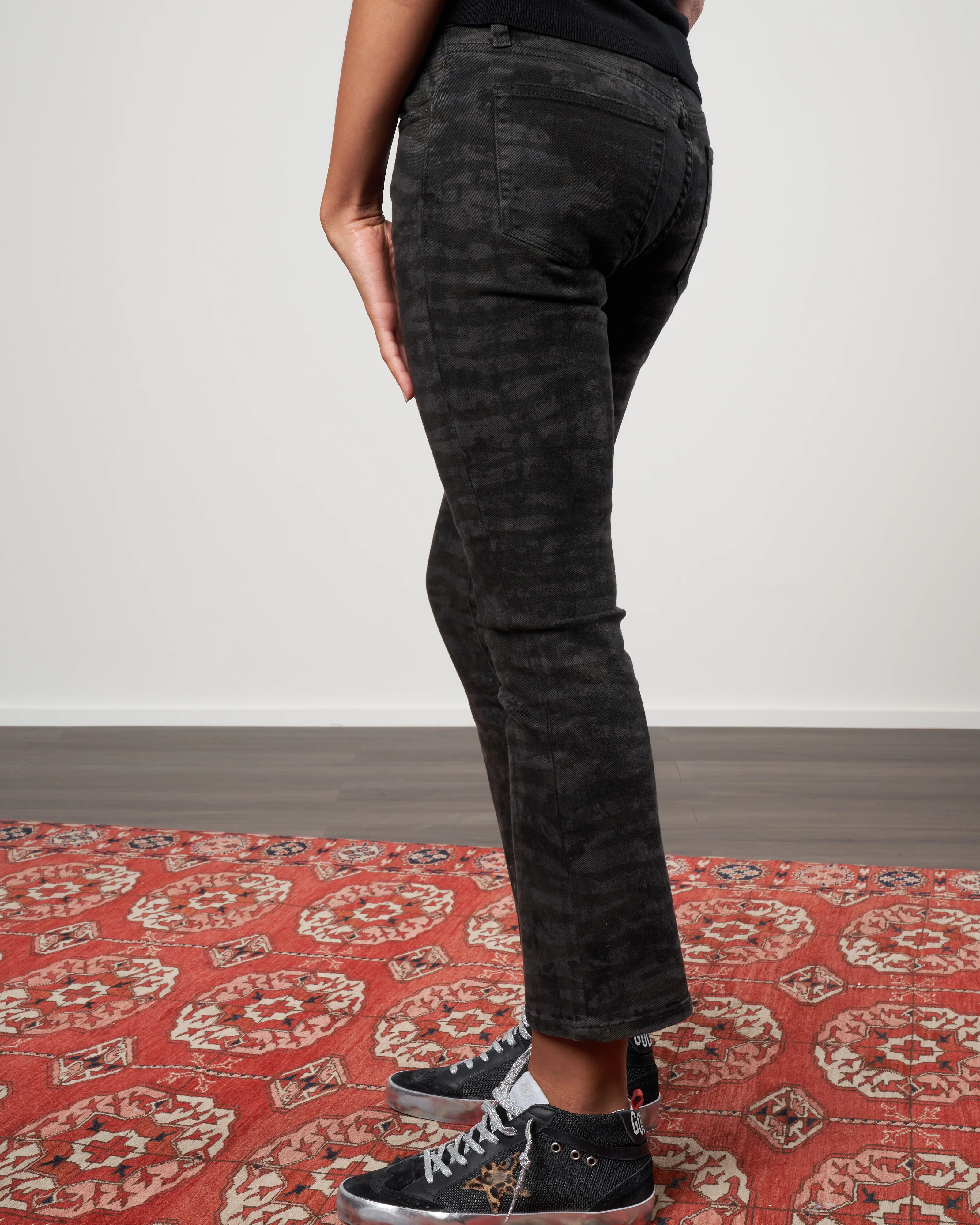 kick fit jean - zebra print - Image 3