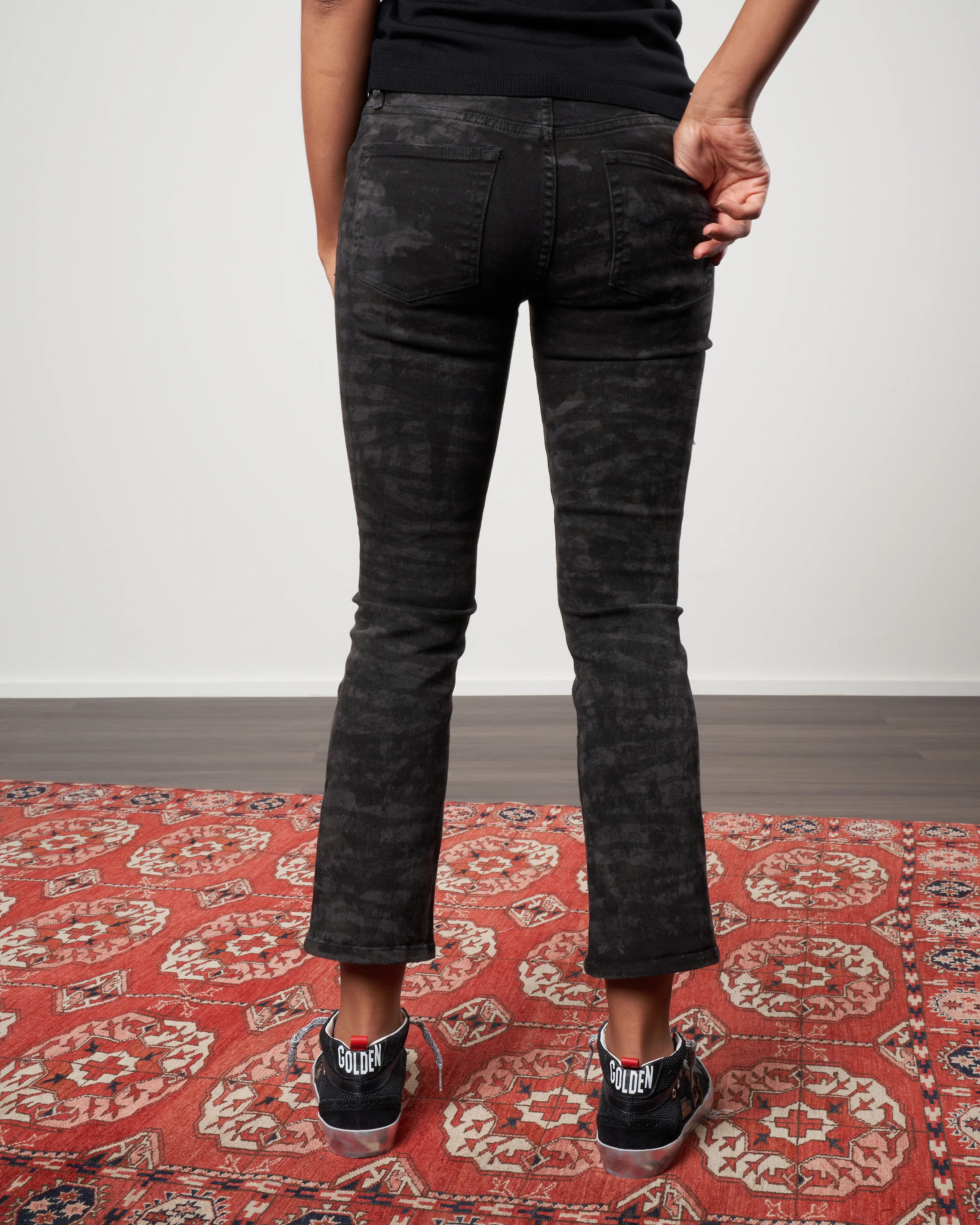 kick fit jean - zebra print - Image 4